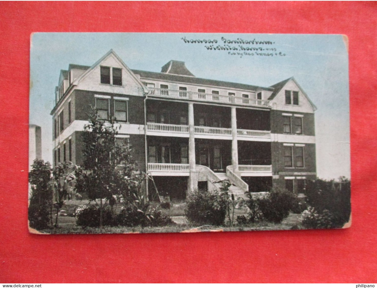 Wichita KS Kansas Sanitarium Nursing College School   Ref 6276 - Wichita