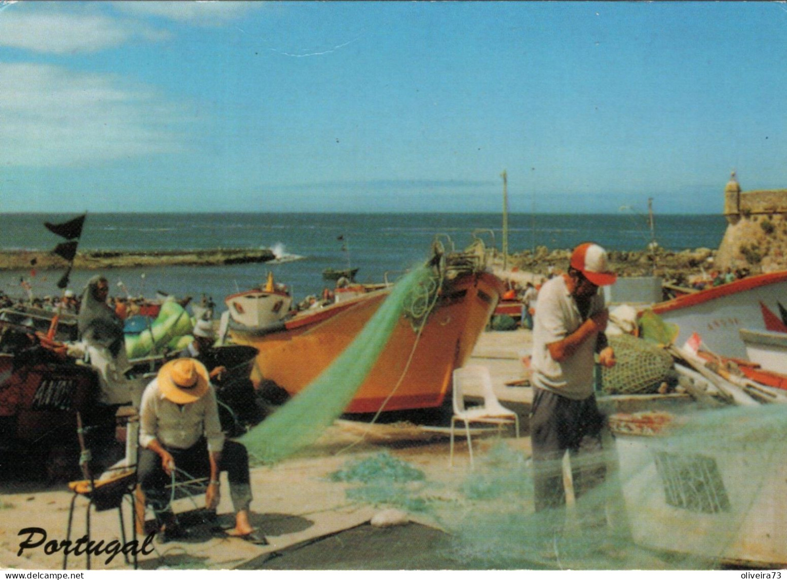 Aspectos Do Portinho De Pesca - PORTUGAL - Setúbal