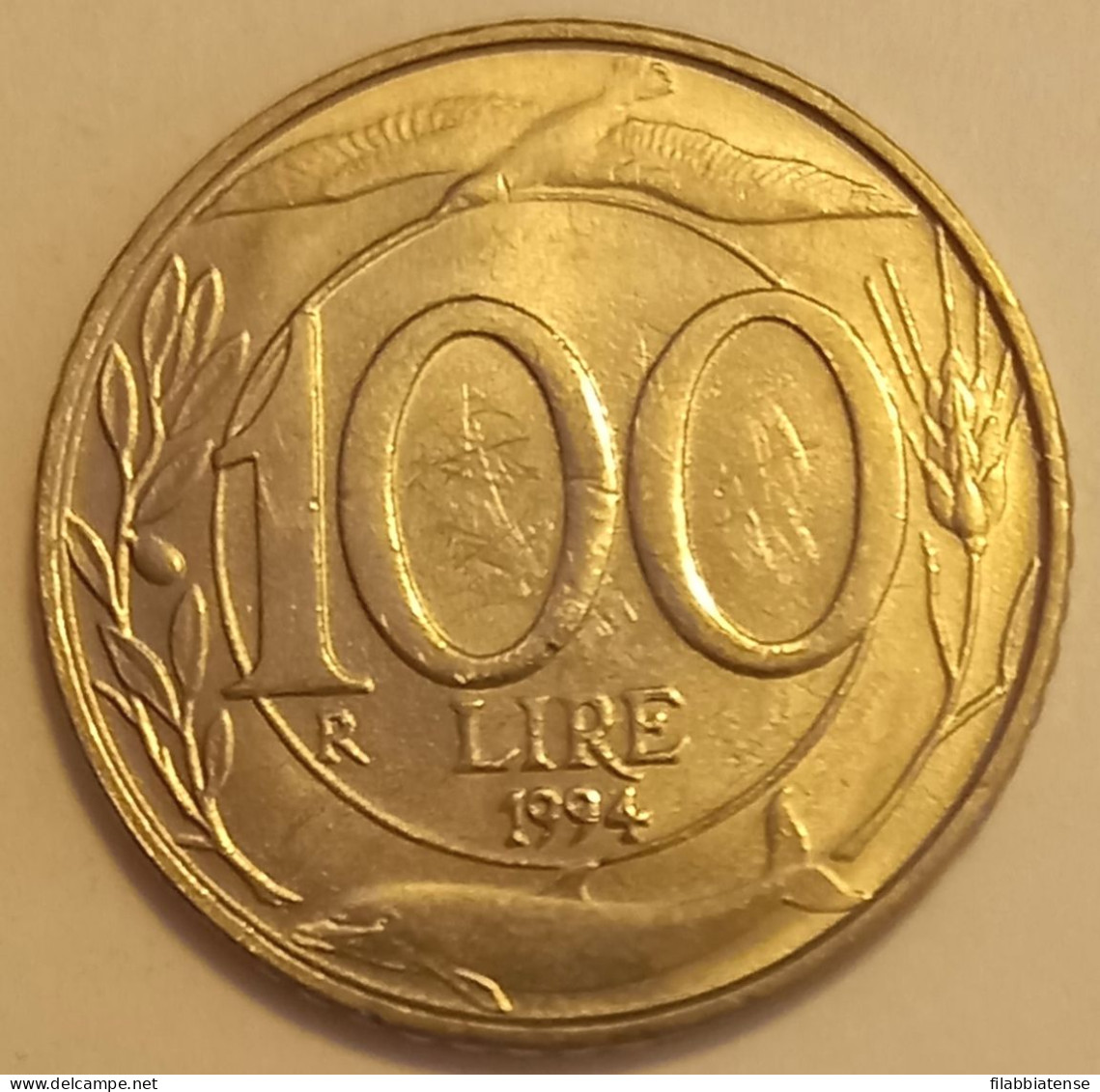 1994 - Italia 100 Lire   ----- - 100 Liras