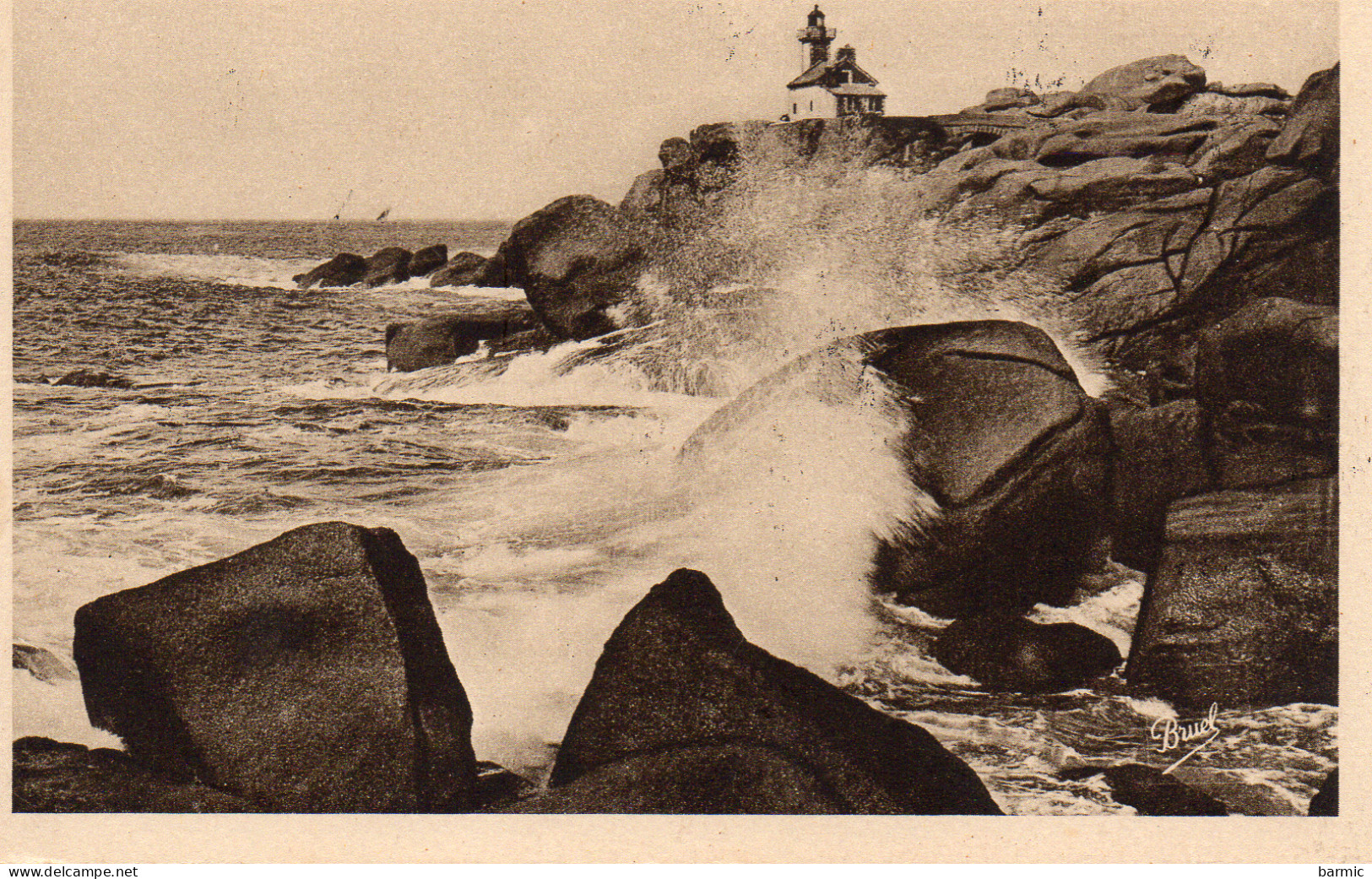 PERROS GUIREC, LES ROCHERS DU PHARE REF 13401 VOL - Plénée-Jugon