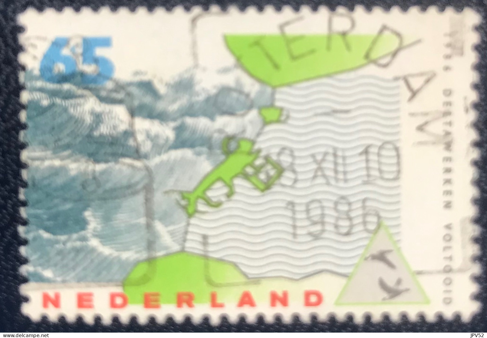 Nederland - C1/11 - 1986 - (°)used - Michel 1305 - Voltooiing  Deltawerken - Used Stamps