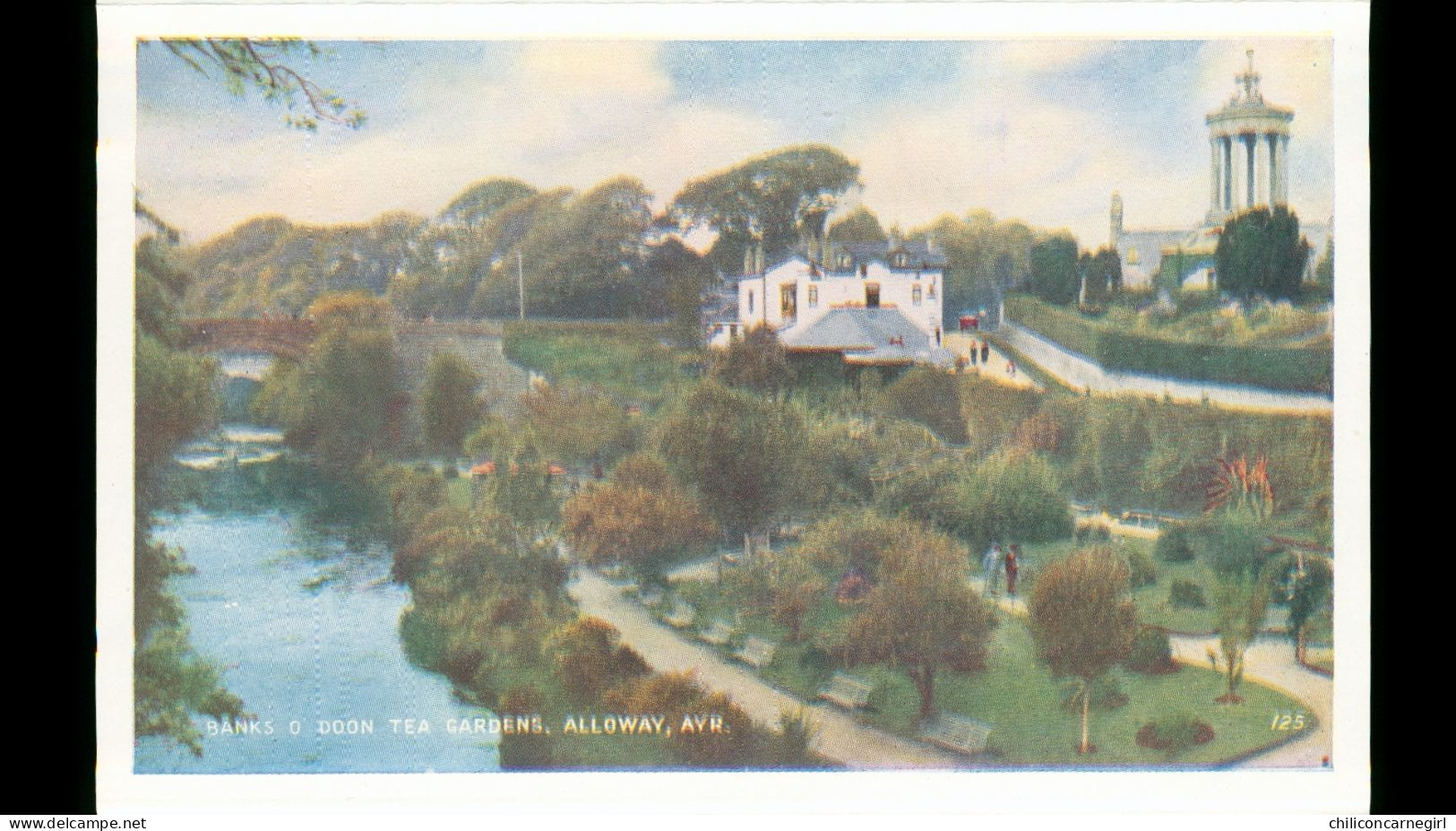 * AYR Letter Card Of LAND O' BURNS - Six Views In Art Colour - Carte Lettre De LAND O' BURNS - Six Vues - Ed. HENDERSON - Ayrshire