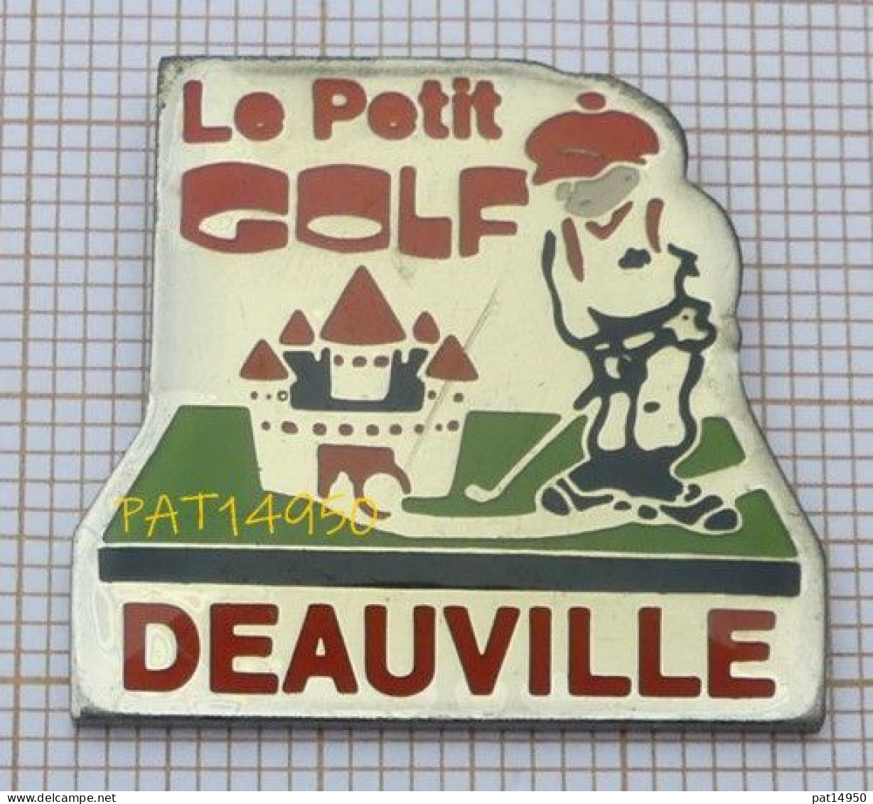 PAT14950 Le Petit GOLF  DEAUVILLE Dpt 14 CALVADOS  MINI GOLF MINIATURE - Golf