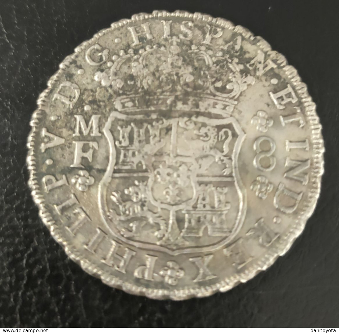 ESPAÑA. AÑO 1740. FELIPE V. 8 REALES PLATA MEXICO MF. PESO 26.04 GR. REF A/F - Provincial Currencies