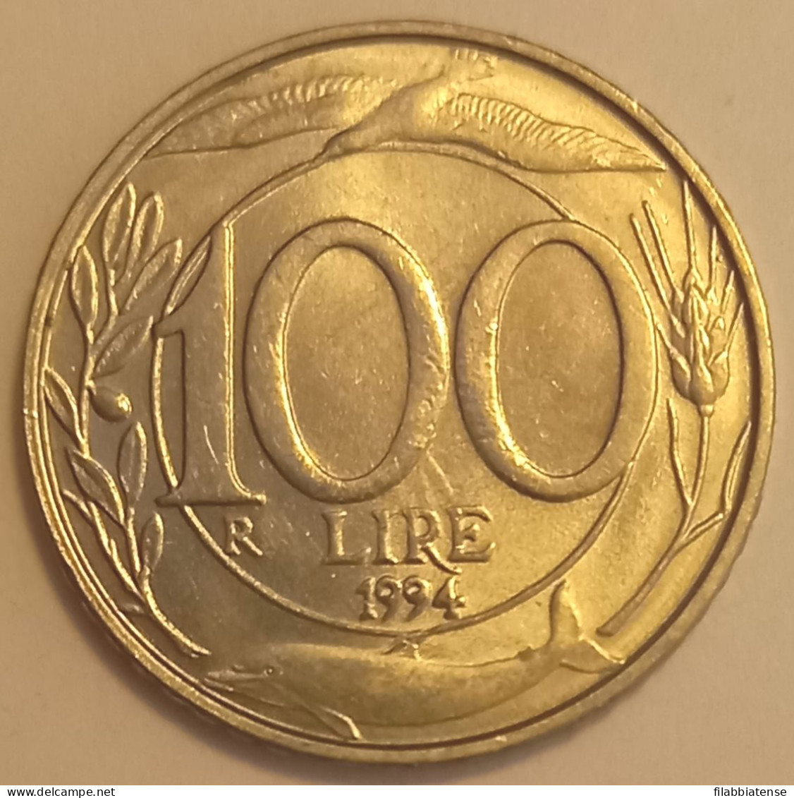 1994 - Italia 100 Lire   ----- - 100 Lire