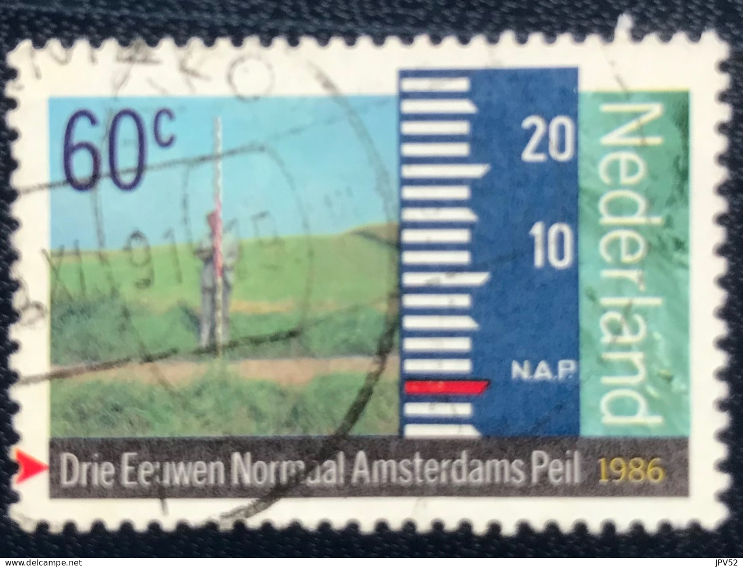 Nederland - C1/12 - 1986 - (°)used - Michel 1286 - 300j Normaal Amsterdams Peil - Gebraucht