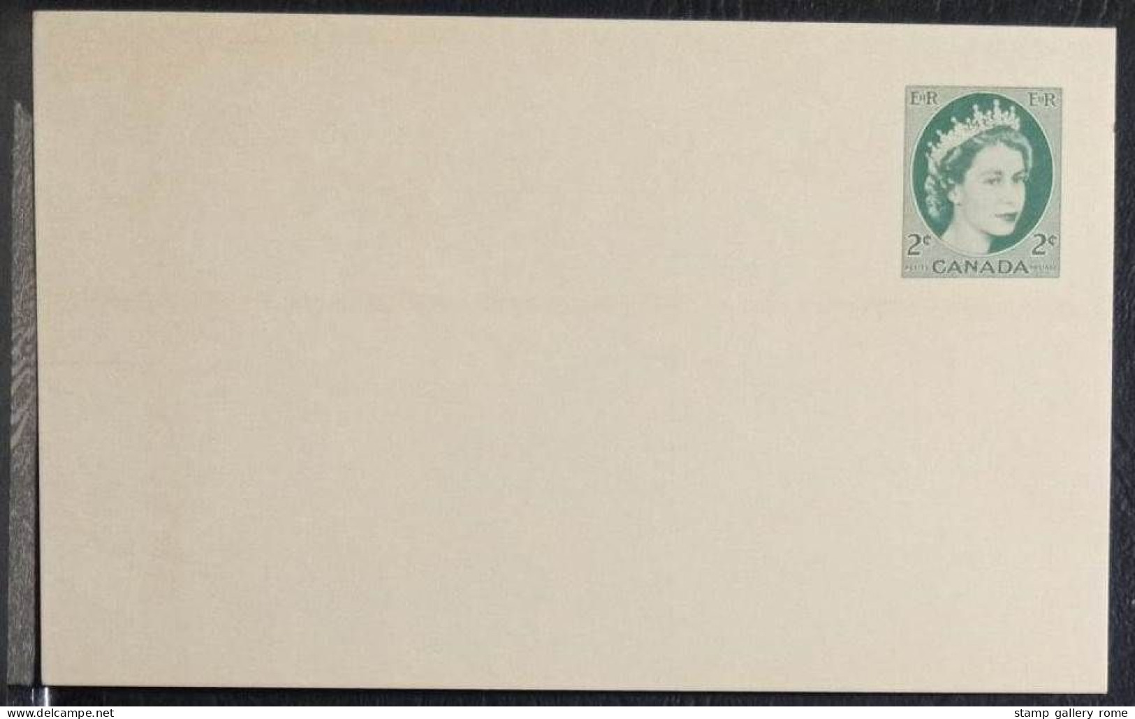 Canada Interi Postali  Cartolina Da 2 C.  Nuovo - 1953-.... Règne D'Elizabeth II
