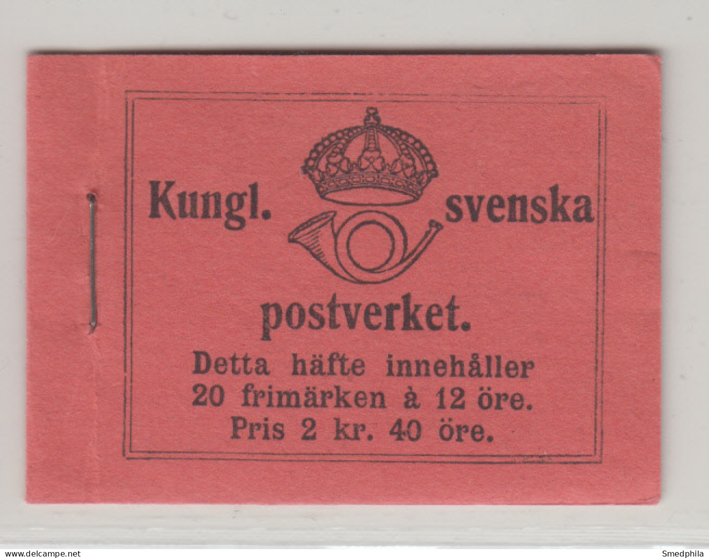 Sweden Booklet 1918 - Facit 10 R MNH ** - 1904-50