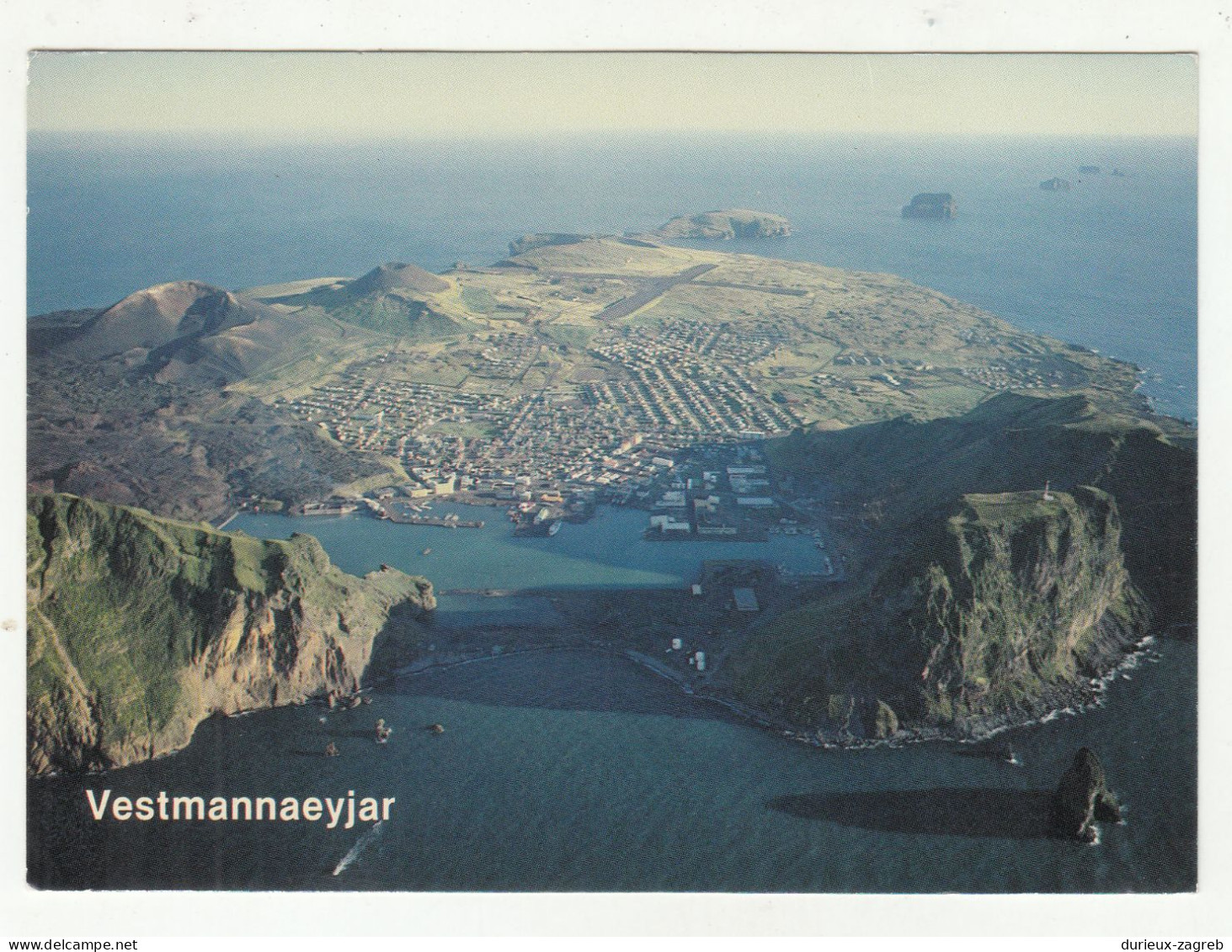 Vestmannaeyjar Old Postcard Posted 1998 200115* - Islande