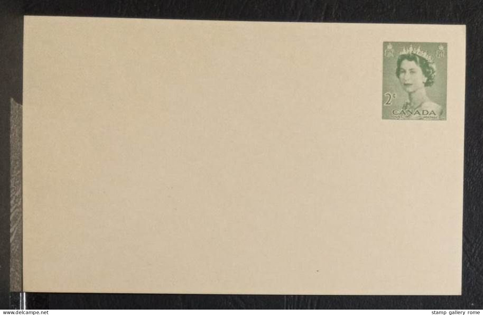 Canada Interi Postali  Cartolina Da 2 C.  Nuova - 1953-.... Règne D'Elizabeth II