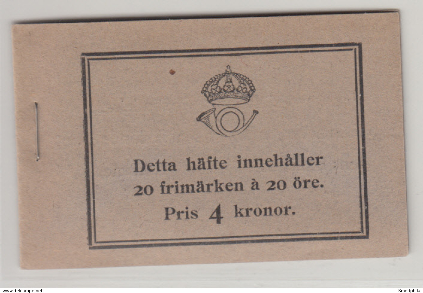 Sweden Booklet 1921 - Facit 16 R MNH ** - 1904-50