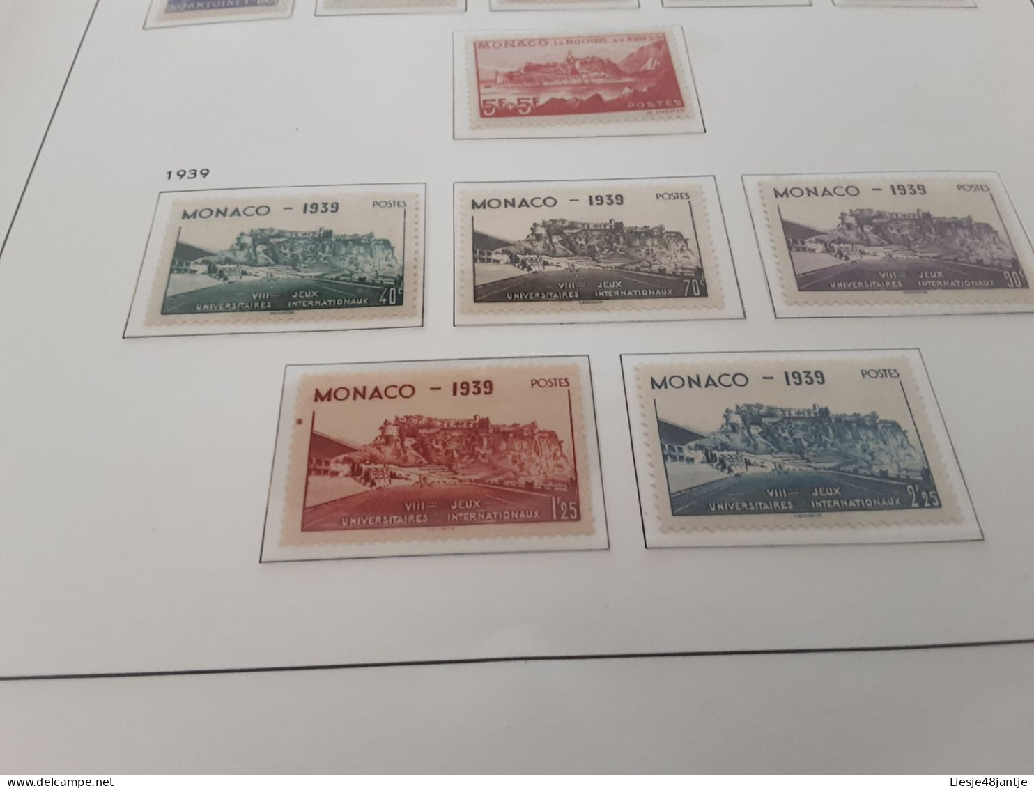 MONACO EXCEPTIONELE COLLECTIE 1885 TOT 2023  XX/X HELEMAAL COMPLEET. ALLES IN 6 DAVO LUX ALBUMS    .