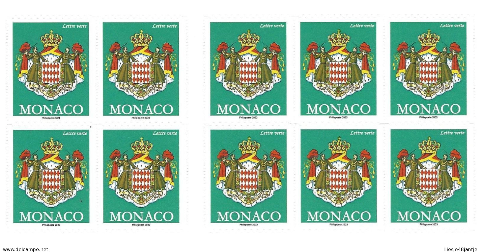 MONACO EXCEPTIONELE COLLECTIE 1885 TOT 2023  XX/X HELEMAAL COMPLEET. ALLES IN 6 DAVO LUX ALBUMS    .