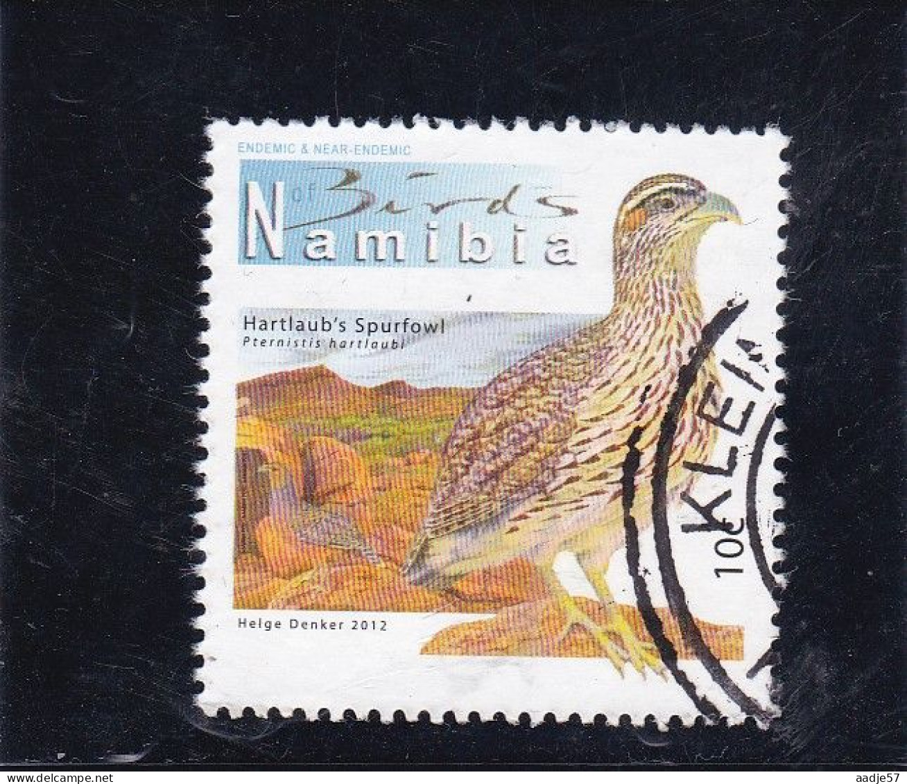 Namibia 2012, Hartlaub's Spurfowl Used - Gallinacées & Faisans