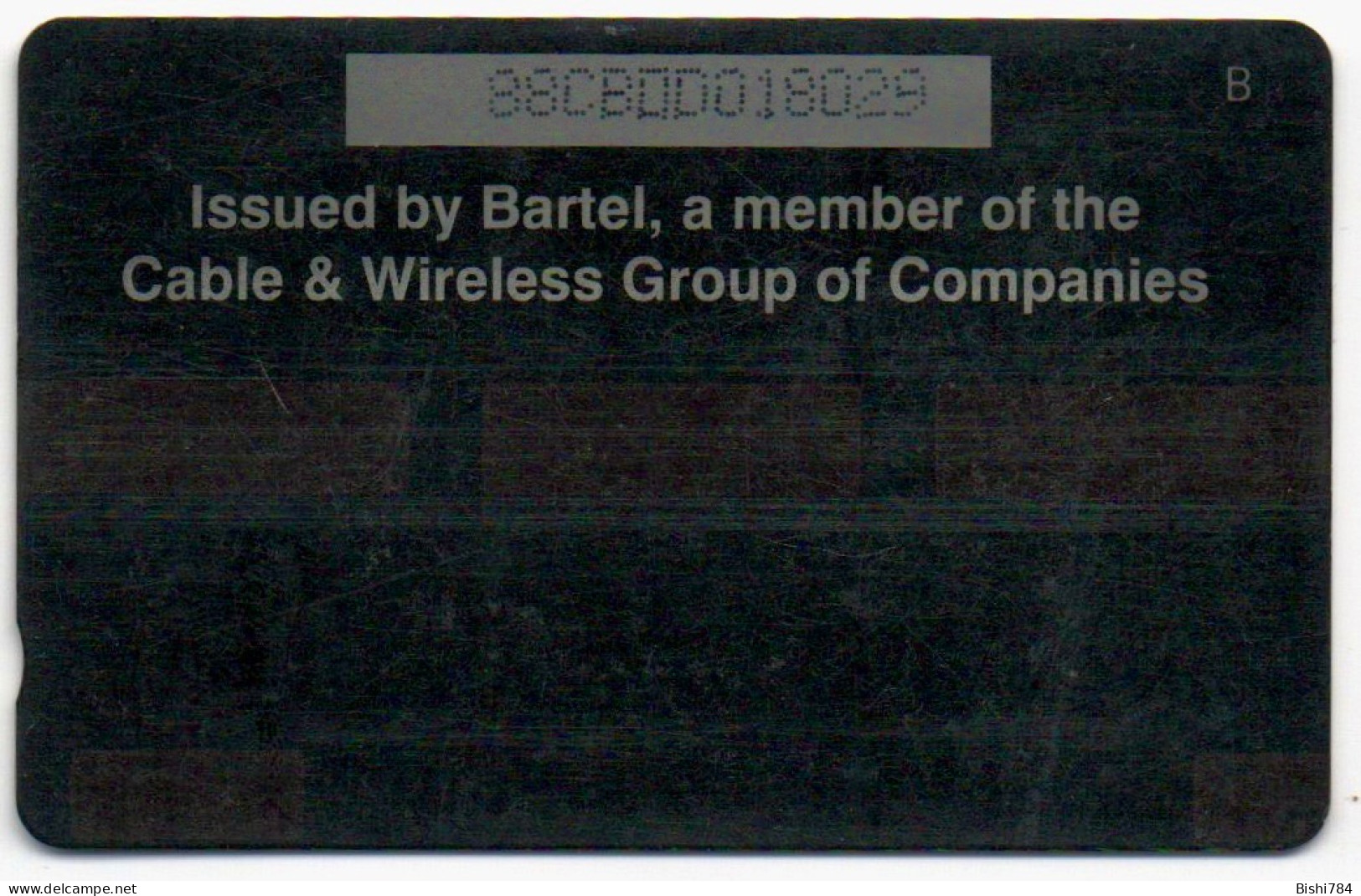 Barbados - Cruise Terminal - 88CBDD (Small Font With Regular O) - Barbados