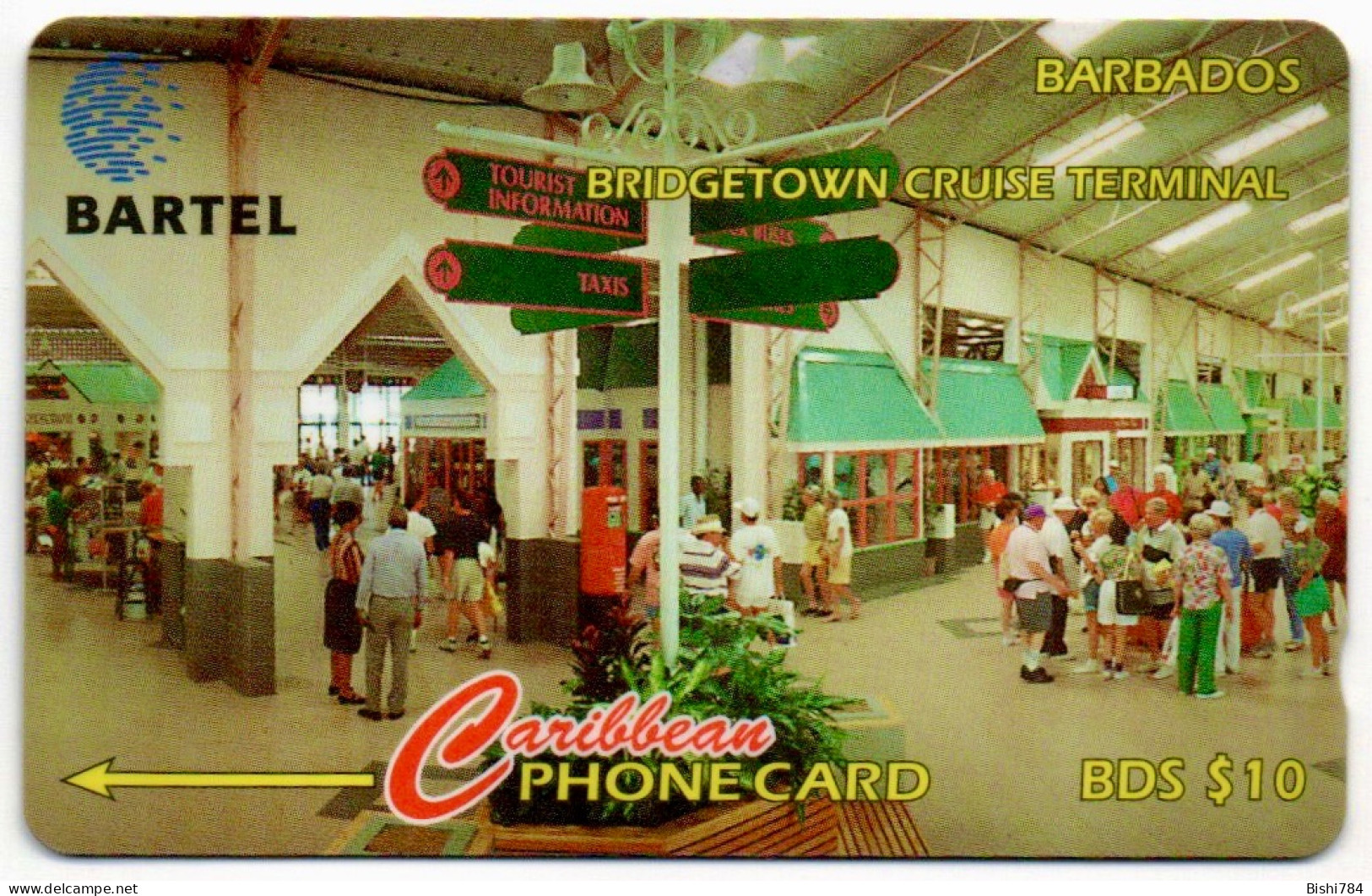 Barbados - Cruise Terminal - 92CBDC (Small Font With Regular O) - Barbados (Barbuda)