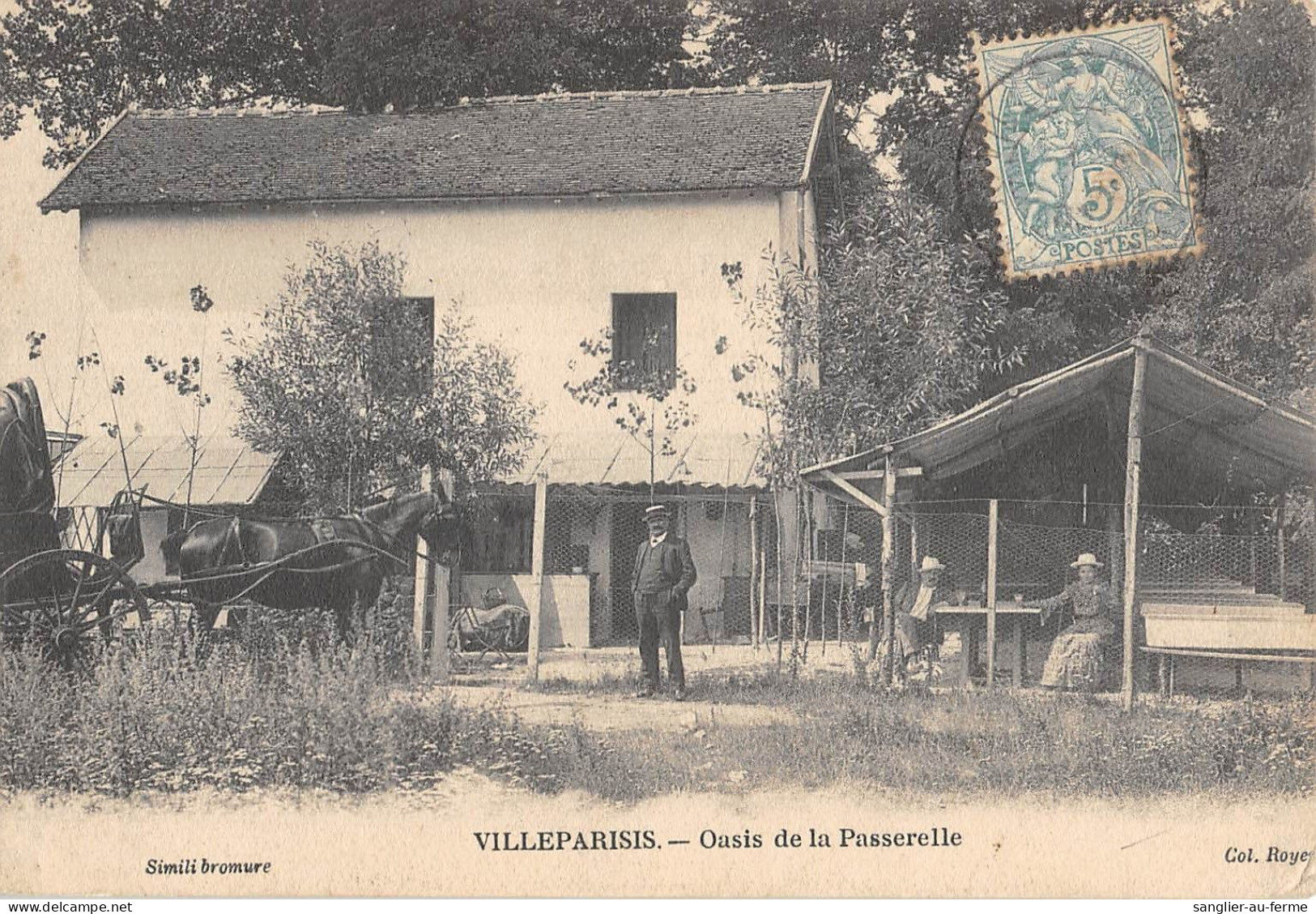 CPA 77 VILLEPARISIS / OASIS DE LA PASSERELLE - Villeparisis