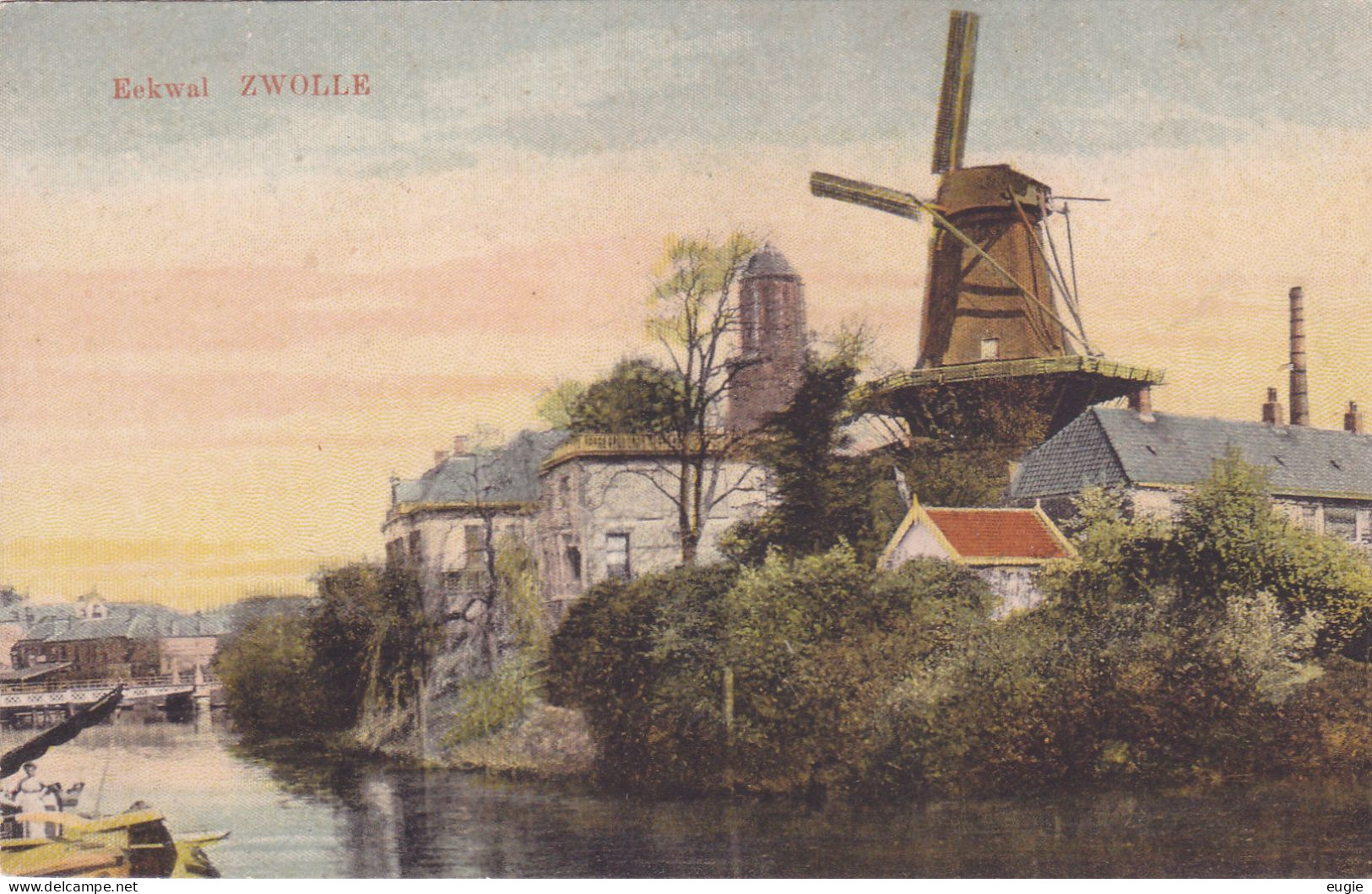 2765/ Zwolle, Eekwas, Molen, 1925 - Zwolle