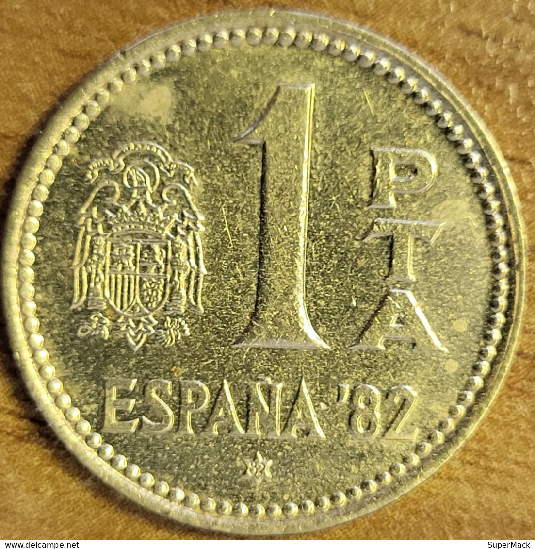 ESPAGNE 1 Peseta 1980 (*82) Espana '82 KM#816 SUP - 1 Peseta