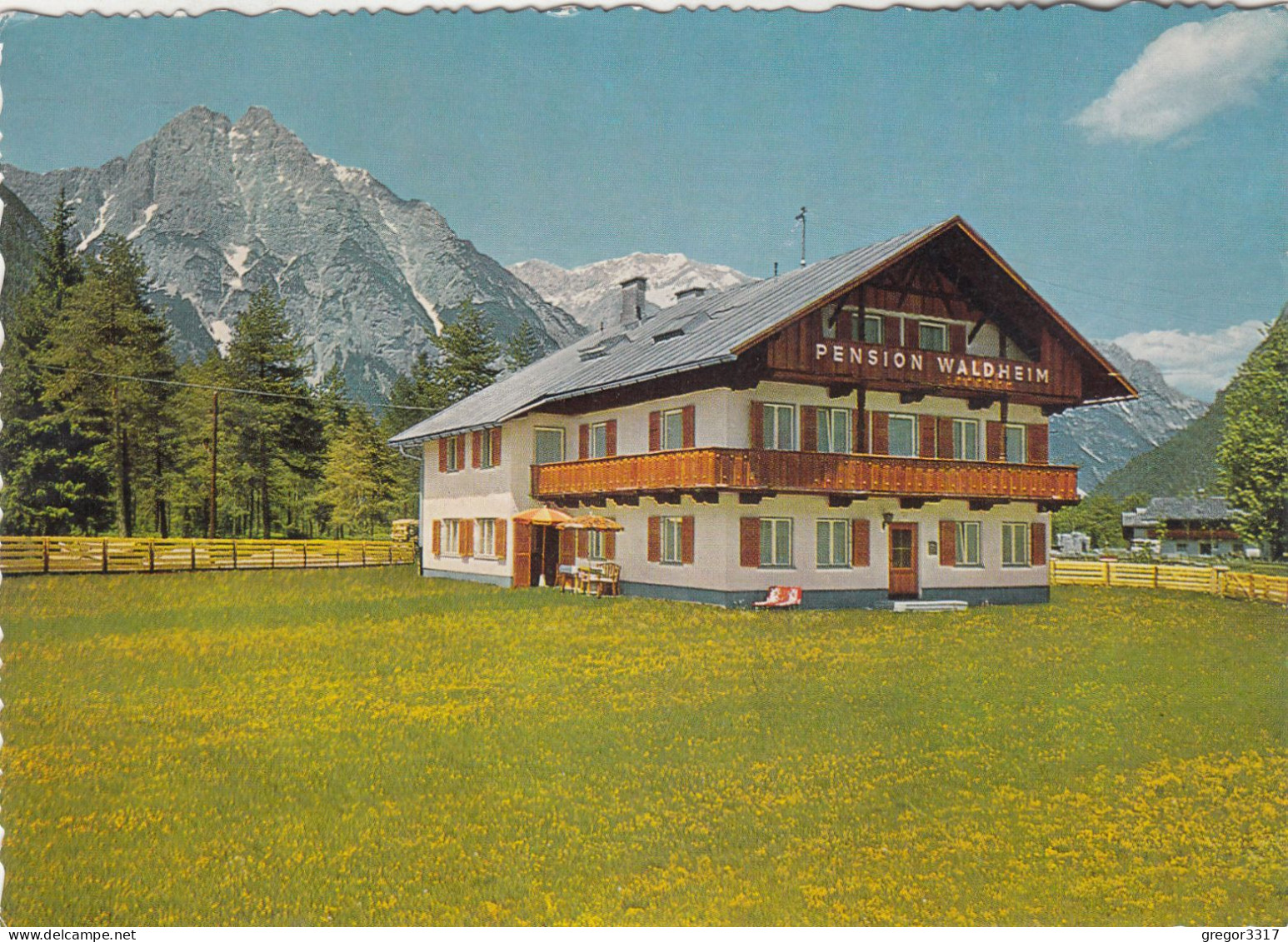 E770) 6105 LEUTASCH - WEIDACH 347  - Pension WALDHEIM Bei Seefeld I Tirol - Manfred U. Inge GAUBE - Leutasch