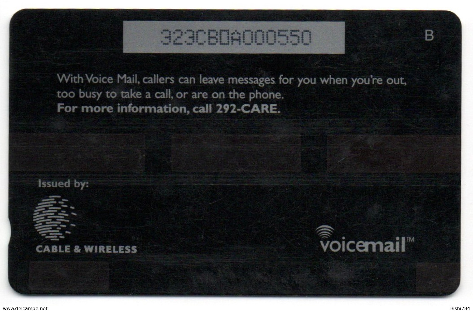 Barbados - Voicemail - 323CBDA (rounded 3s) - Barbados (Barbuda)