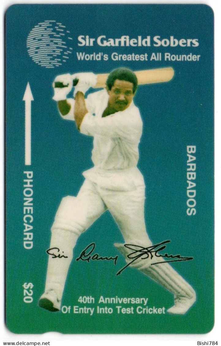 Barbados - Sir Garfield Sobers - 14CBDC - Barbados