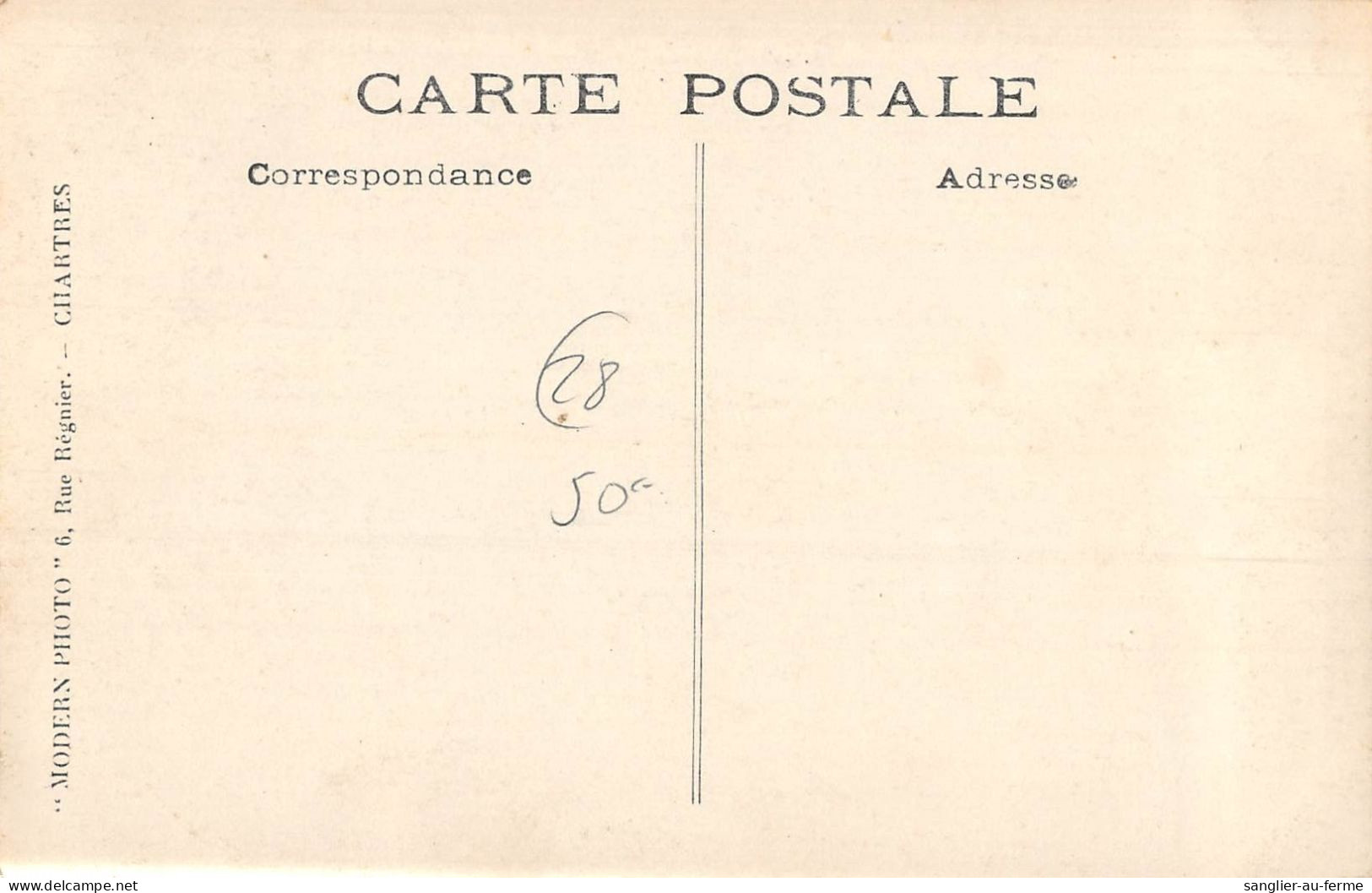 CPA 28 CARTE PHOTO / COURVILLE CATASTROPHE DU CHEMIN DE FER / LES OBSEQUES Cliché N°3 - Courville