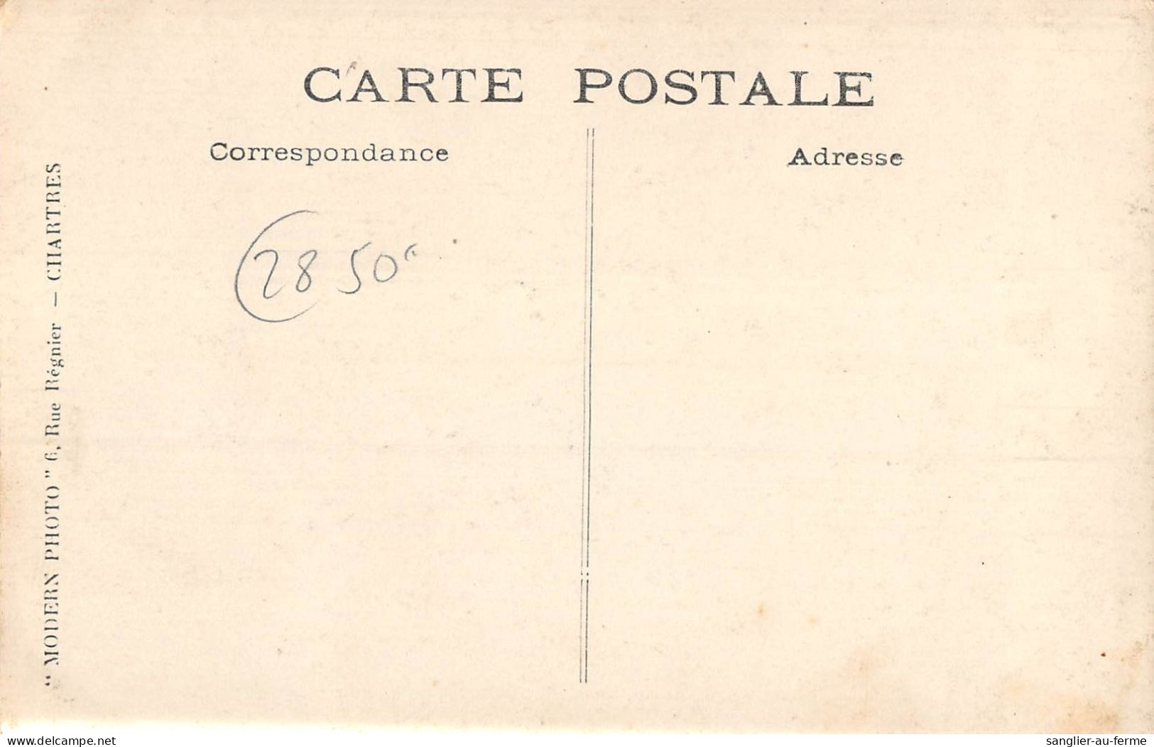 CPA 28 CARTE PHOTO / COURVILLE CATASTROPHE DU CHEMIN DE FER / LES OBSEQUES Cliché N°4 - Courville