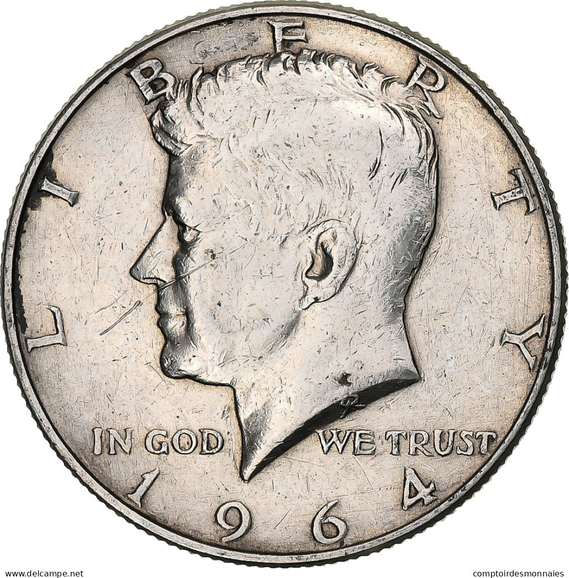 Monnaie, États-Unis, John F. Kennedy, Half Dollar, 1964, Philadelphie, TTB+ - 1964-…: Kennedy