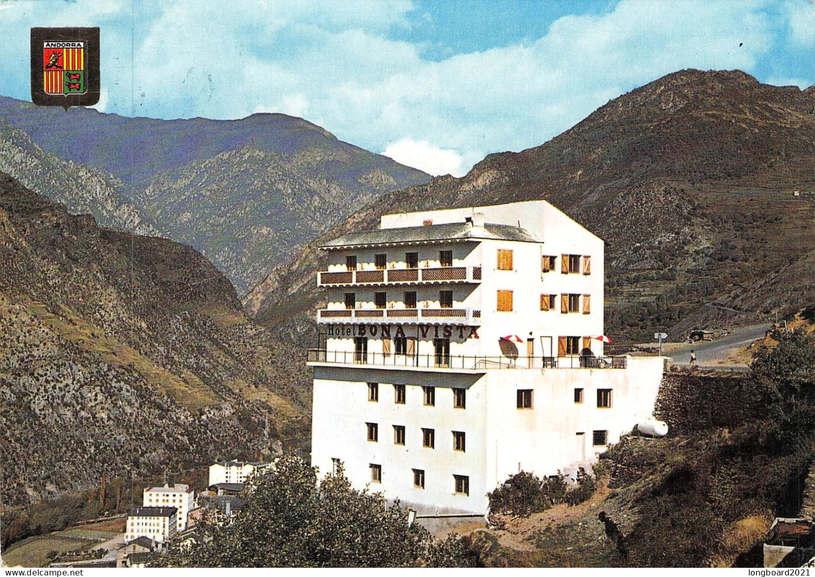 ANDORRA - PICTURE POSTCARD 1971 / 1383 - Cartas & Documentos