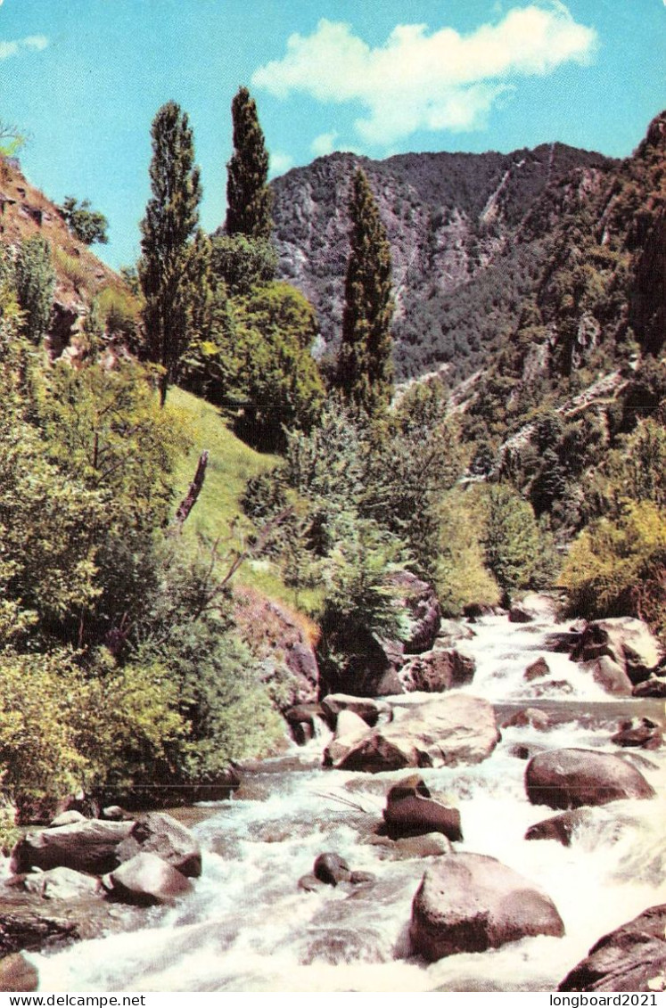 ANDORRA - PICTURE POSTCARD 1967 / 1387 - Briefe U. Dokumente