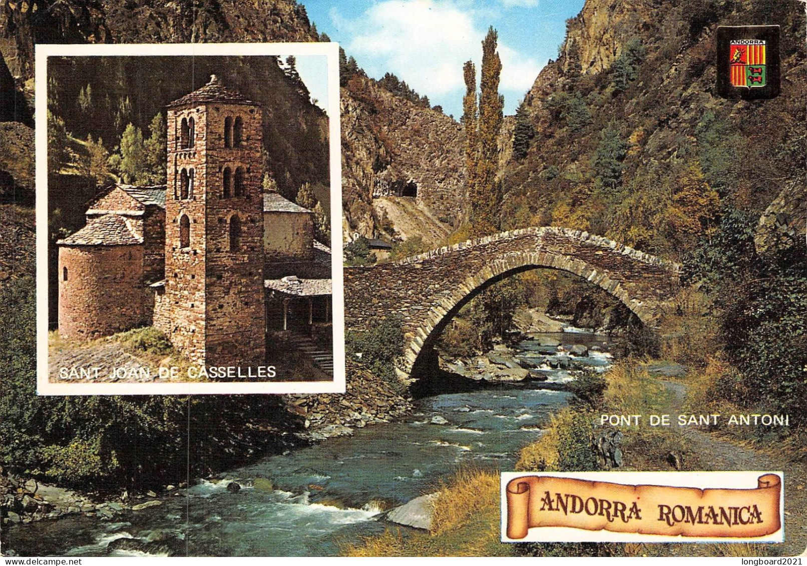 ANDORRA - PICTURE POSTCARD 1975 / 1388 - Covers & Documents