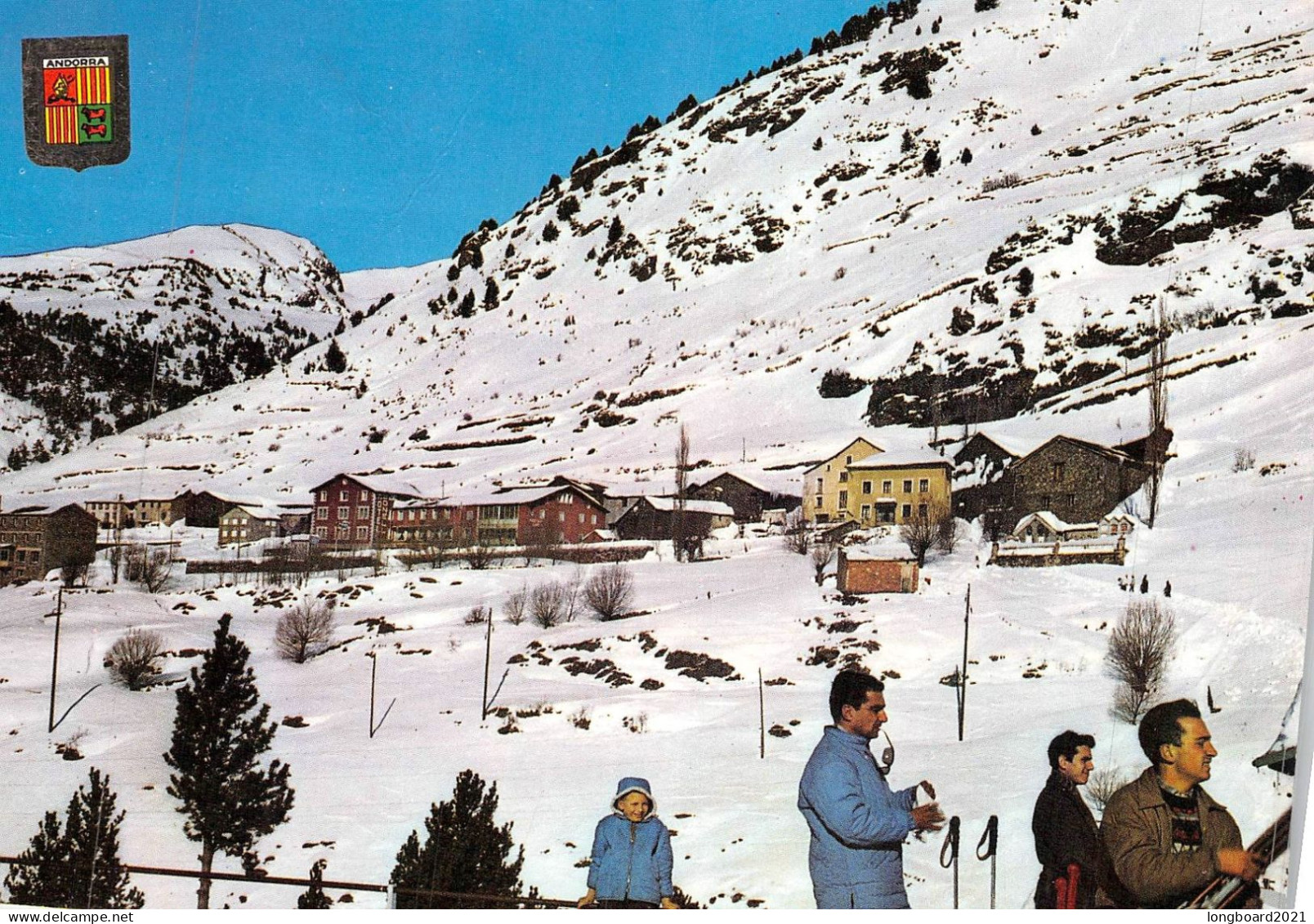 ANDORRA - PICTURE POSTCARD 1970 / 1389 - Briefe U. Dokumente