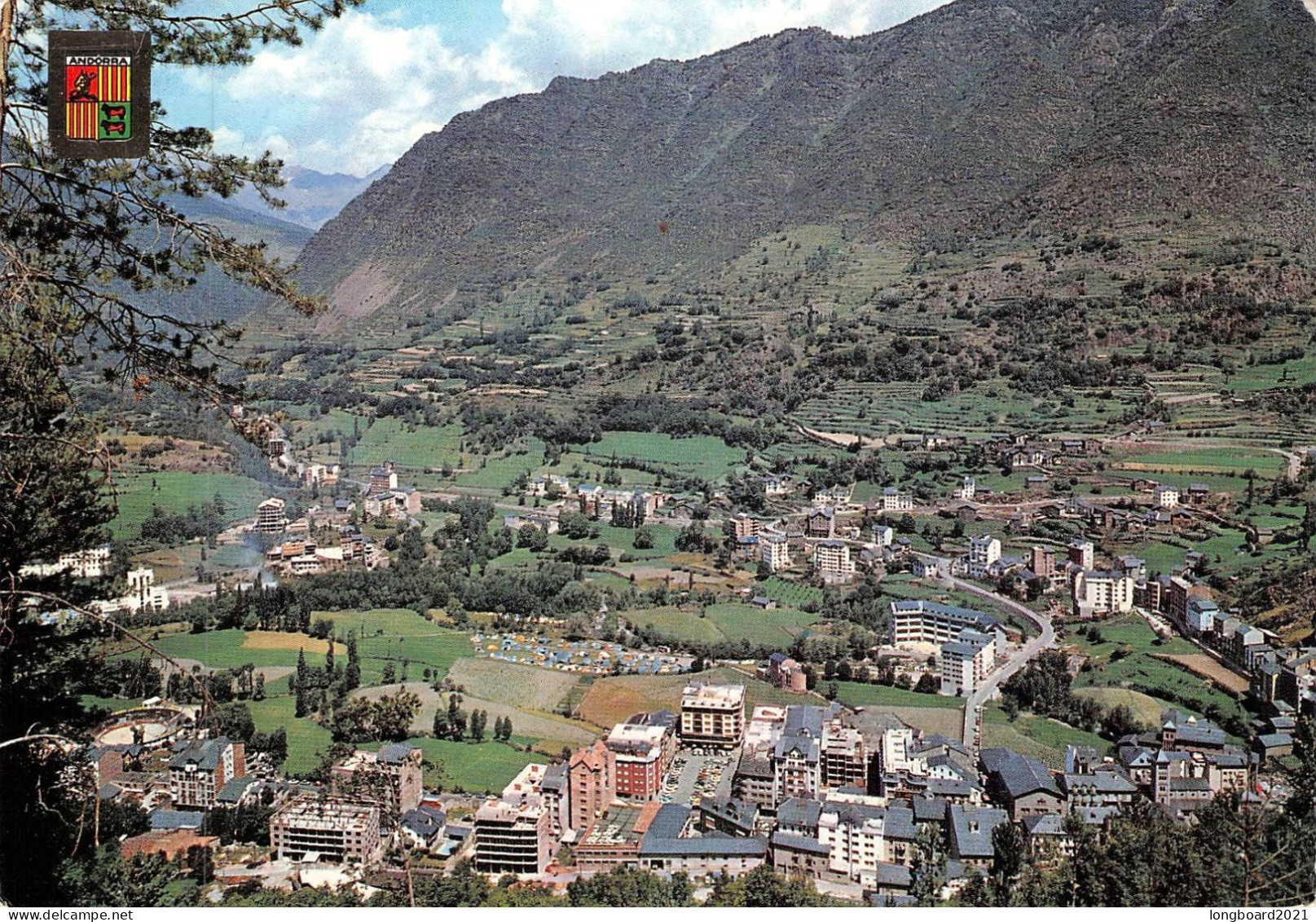 ANDORRA - PICTURE POSTCARD 1972 / 1390 - Lettres & Documents