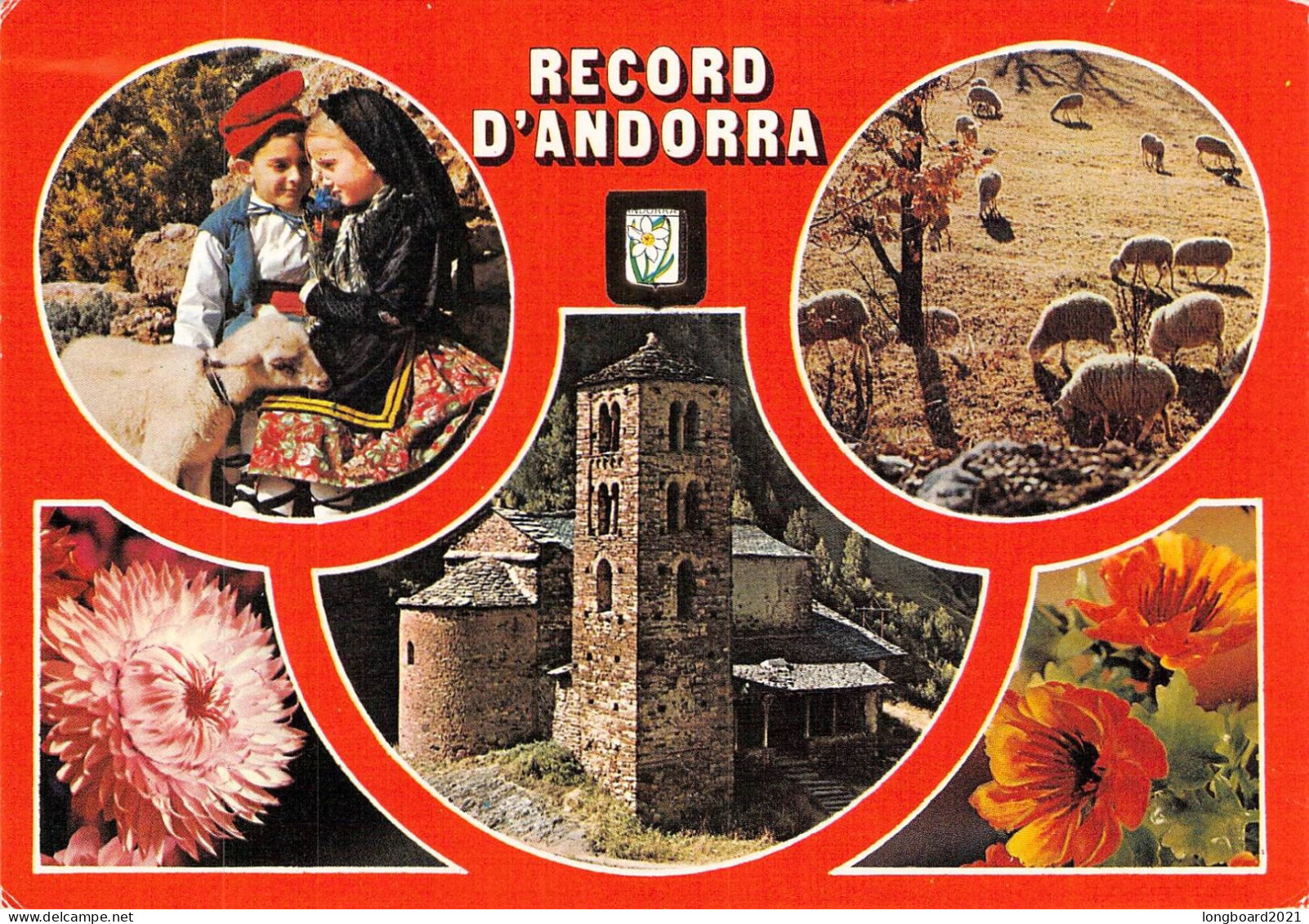 ANDORRA - PICTURE POSTCARD 1979 / 1397 - Cartas & Documentos