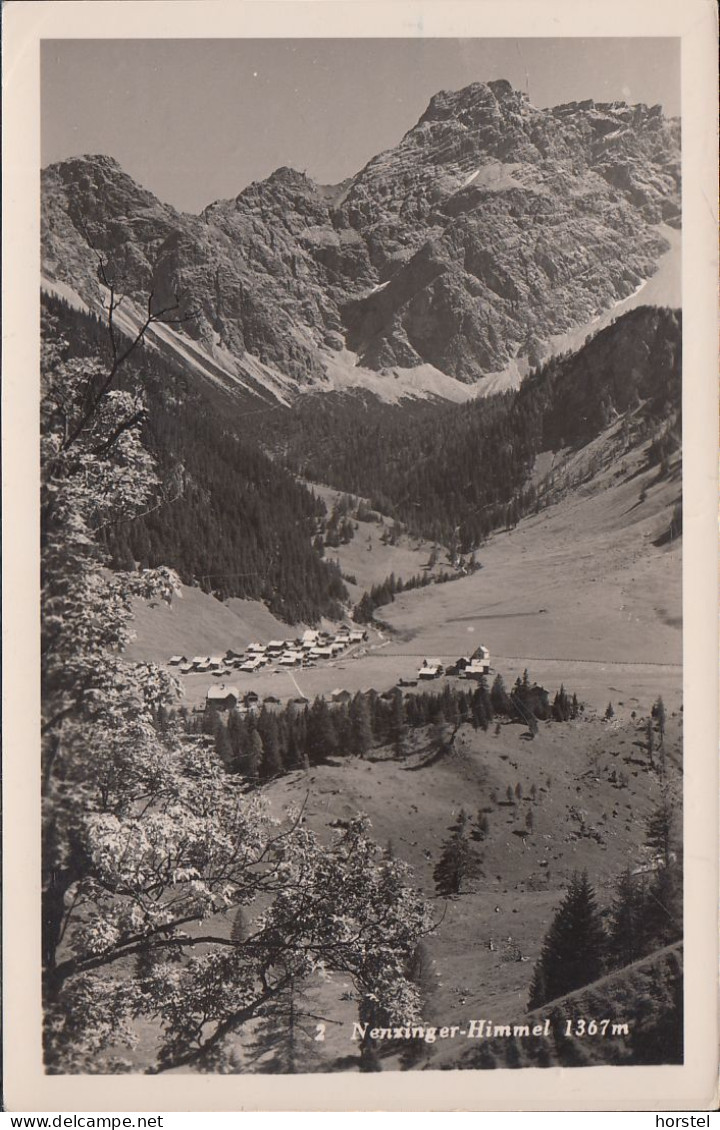 Austria - 6710 Nenzinger Himmel - Alte Ansicht 1956 - Nice Stamp - Nenzing