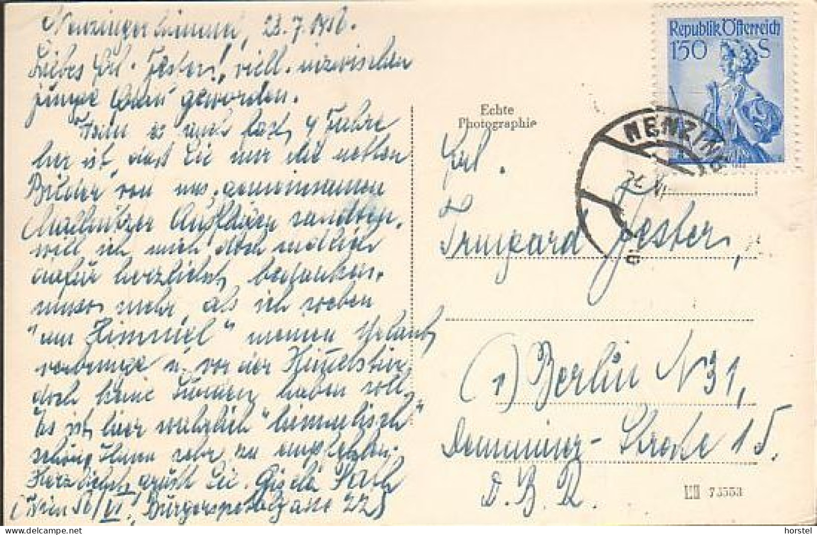 Austria - 6710 Nenzinger Himmel - Alte Ansicht 1956 - Nice Stamp - Nenzing