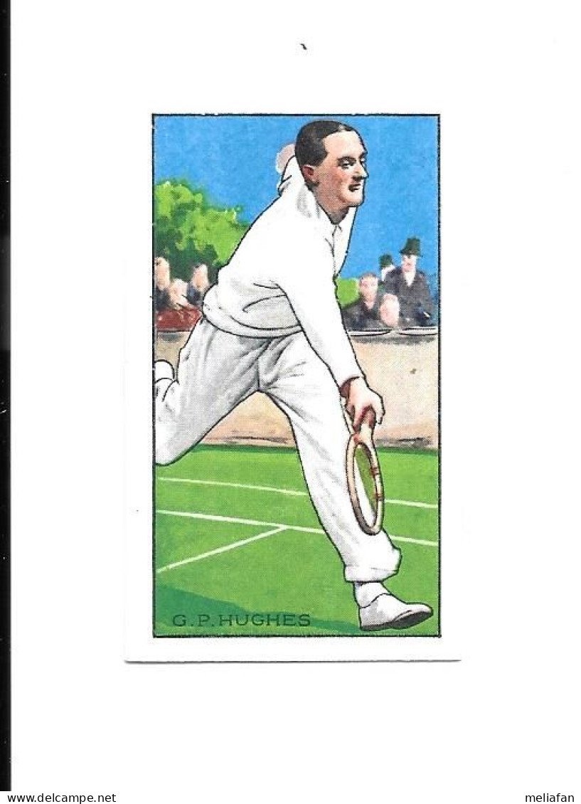 DP90 - CARTE CIGARETTE GALLAHER - TENNIS - PAT HUGHES - Trading Cards