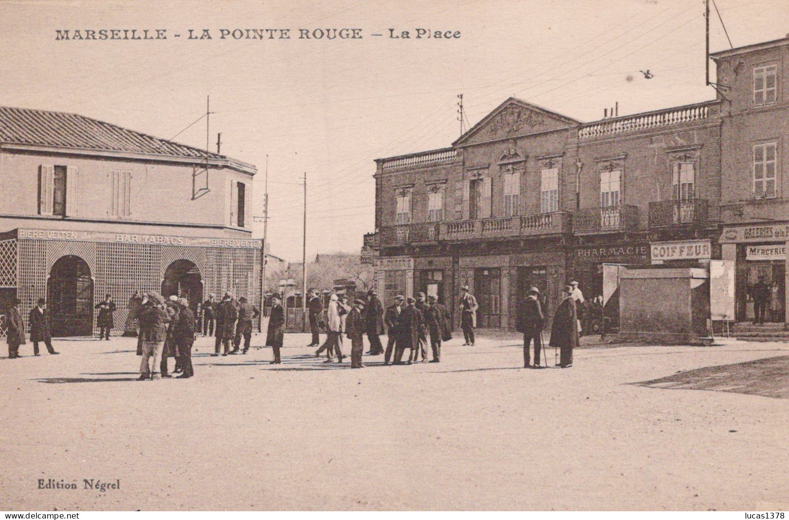 13 /MARSEILLE / LA POINTE ROUGE /  LA PLACE - Südbezirke, Mazargues, Bonneveine, Pointe Rouge, Calanque-Felsen