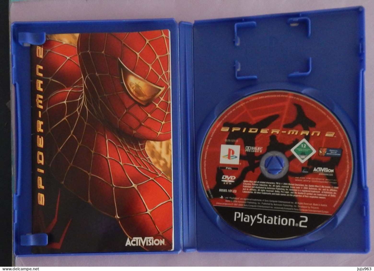 SONY PLAYSTATION 2 "SPIDERMAN 2 VOIR 3 SCANS OCCASION - Playstation 2