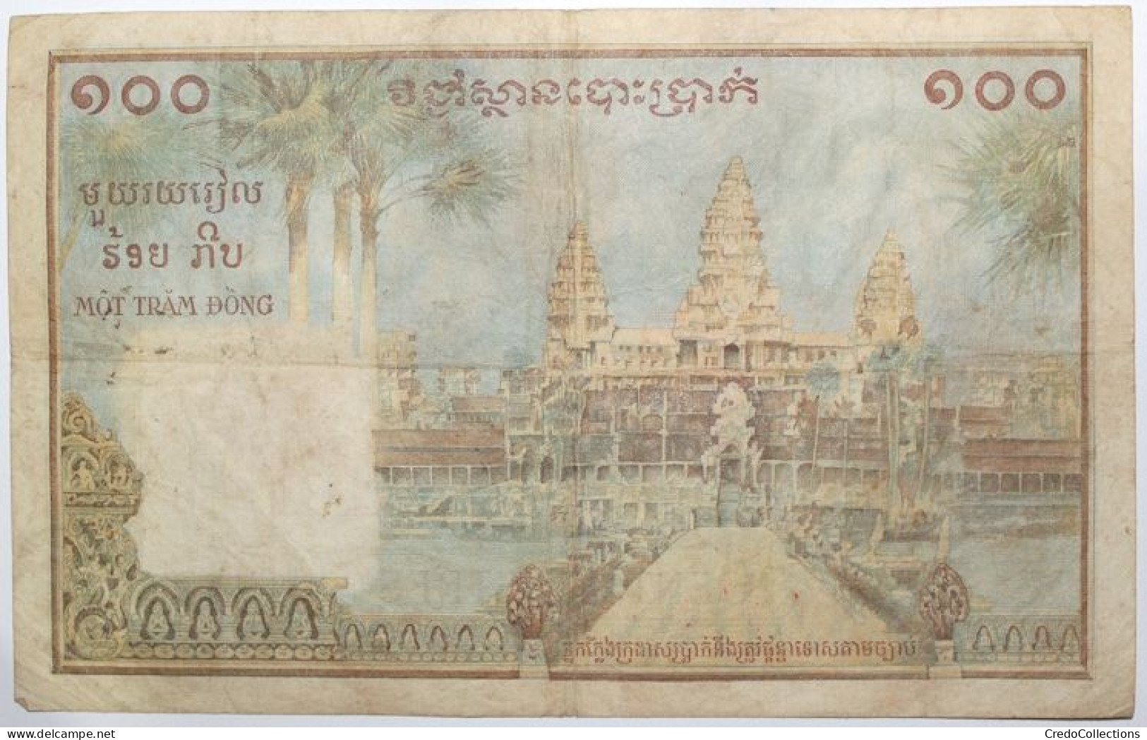 Indochine - 100 Piastres - 1954 - PICK 97 - TB+ - Indochina