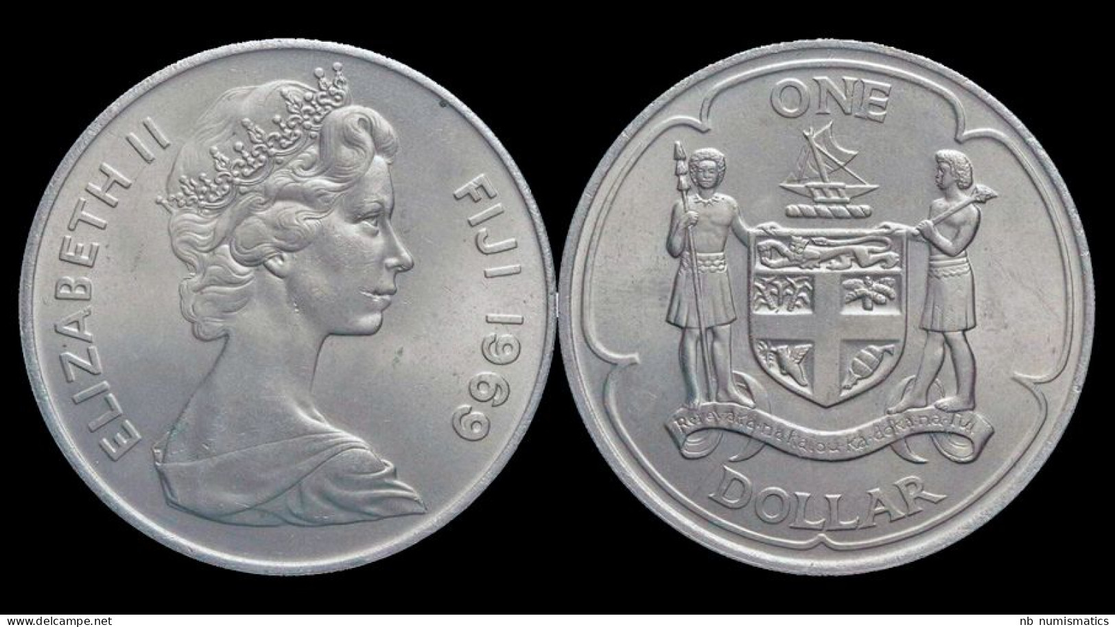 Fiji 1 Dollar 1969 UNC - Fidji