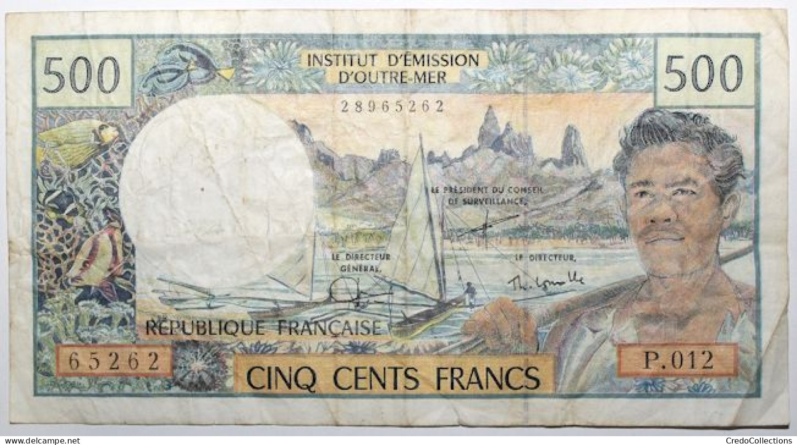 Polynésie Française - 500 Francs - 2003 - PICK 1e - TB+ - Territori Francesi Del Pacifico (1992-...)