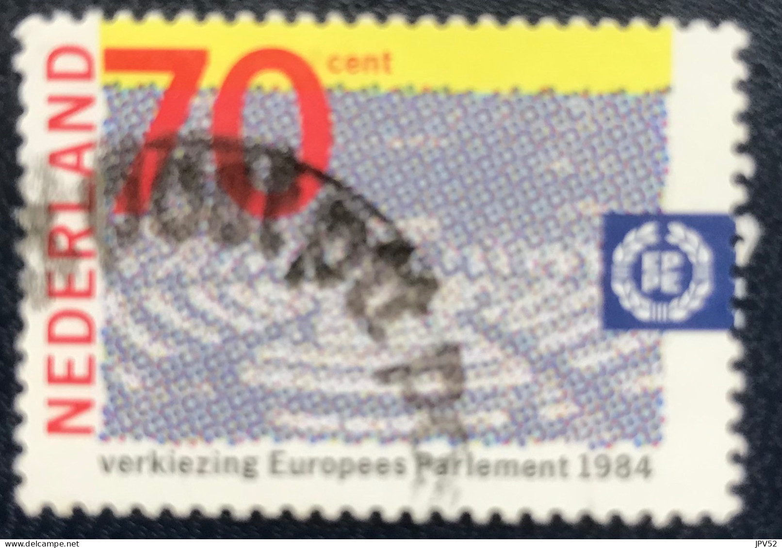 Nederland - C1/14 - 1984 - (°)used - Michel 1245 - Verkiezing Europees Parlement - Used Stamps