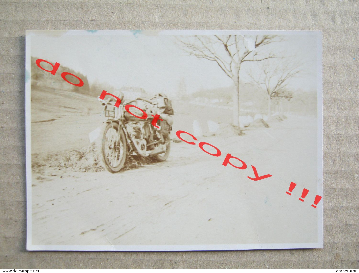 On A Trip / Austria, Zwettl ... Wien / Motorbike - Motorcycle - Moto - Motorcyclists - Motorcycling ( 1930 ) Real Photo - Zwettl