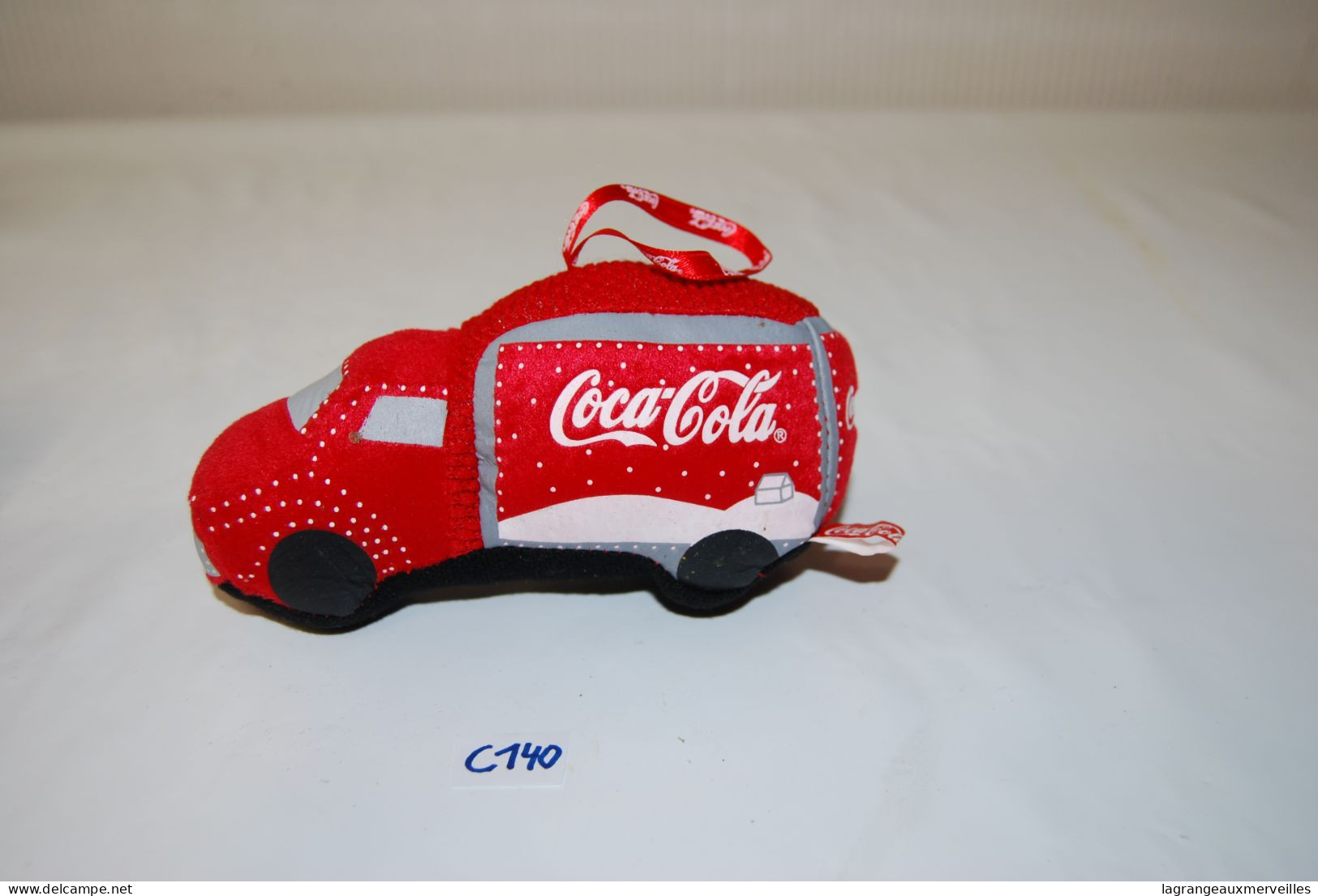 C140 Ancienne Publicité - Coca Cola - Camion - Noël - Soft Toys