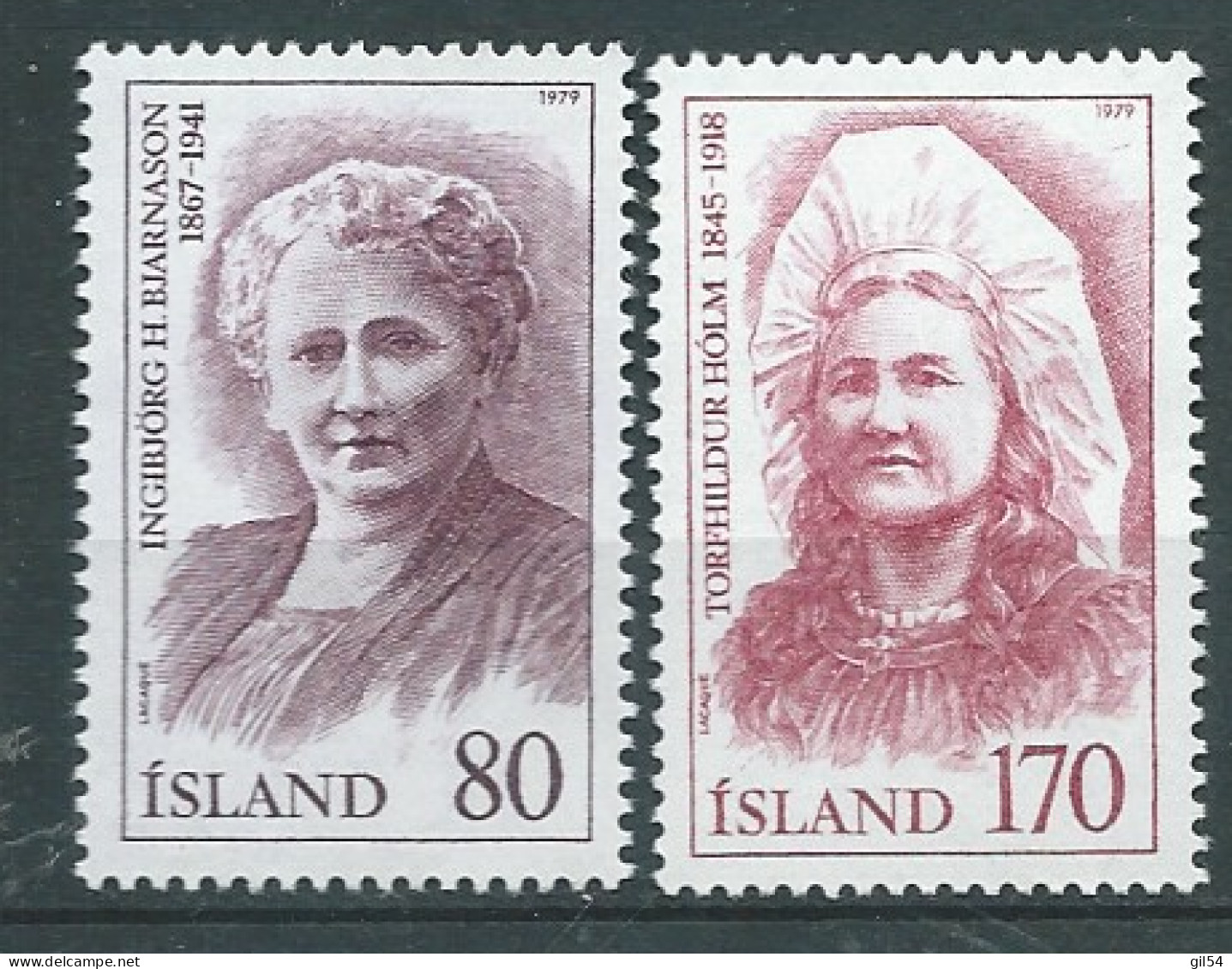 Islande - Serie Yvert N° 494 / 495  **  , 2 Valeurs  Neuf Sans Charniere- Cw 36006 - Unused Stamps
