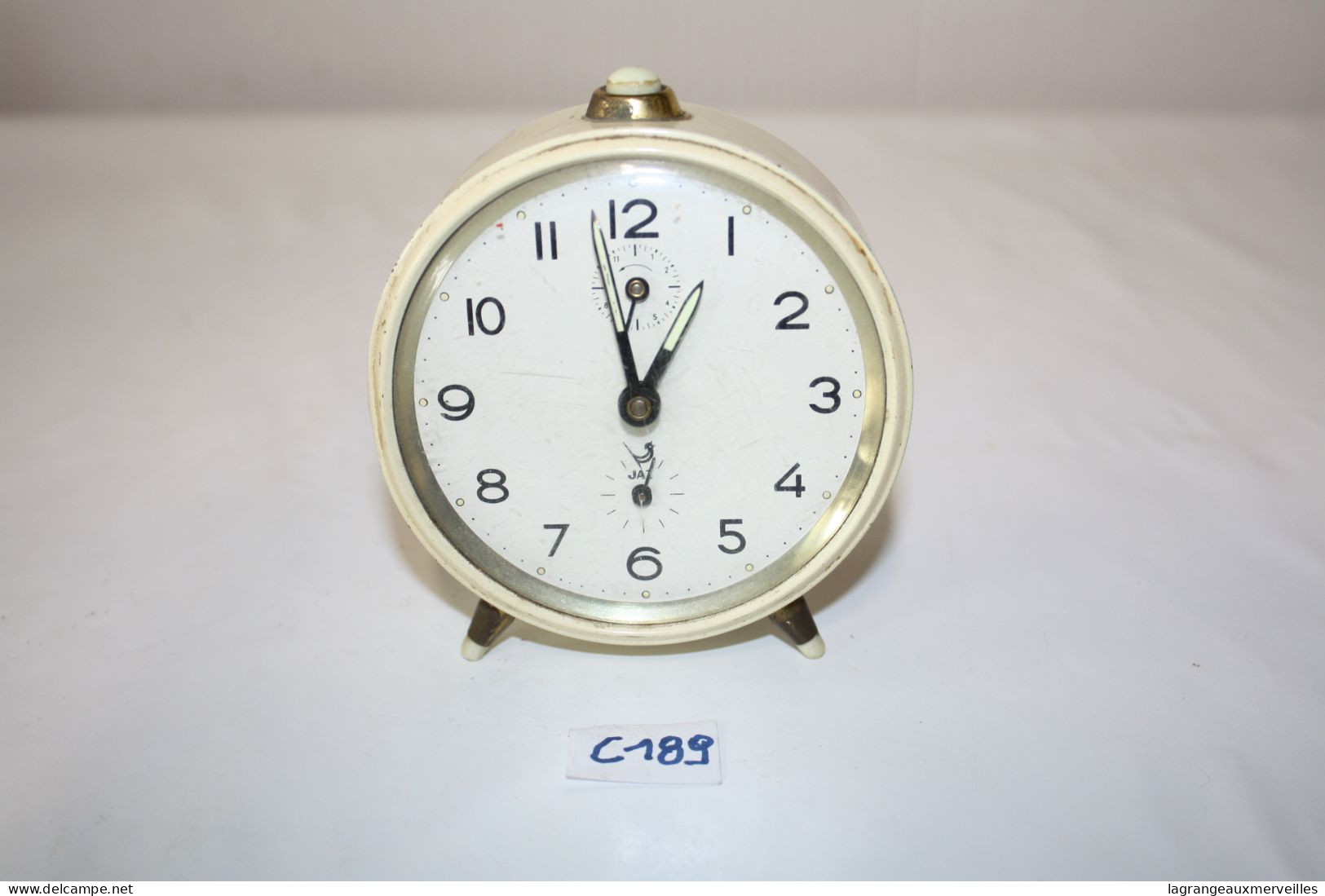 C189 Ancien Réveil - JAZ - Vintage - 1970 - Alarm Clocks