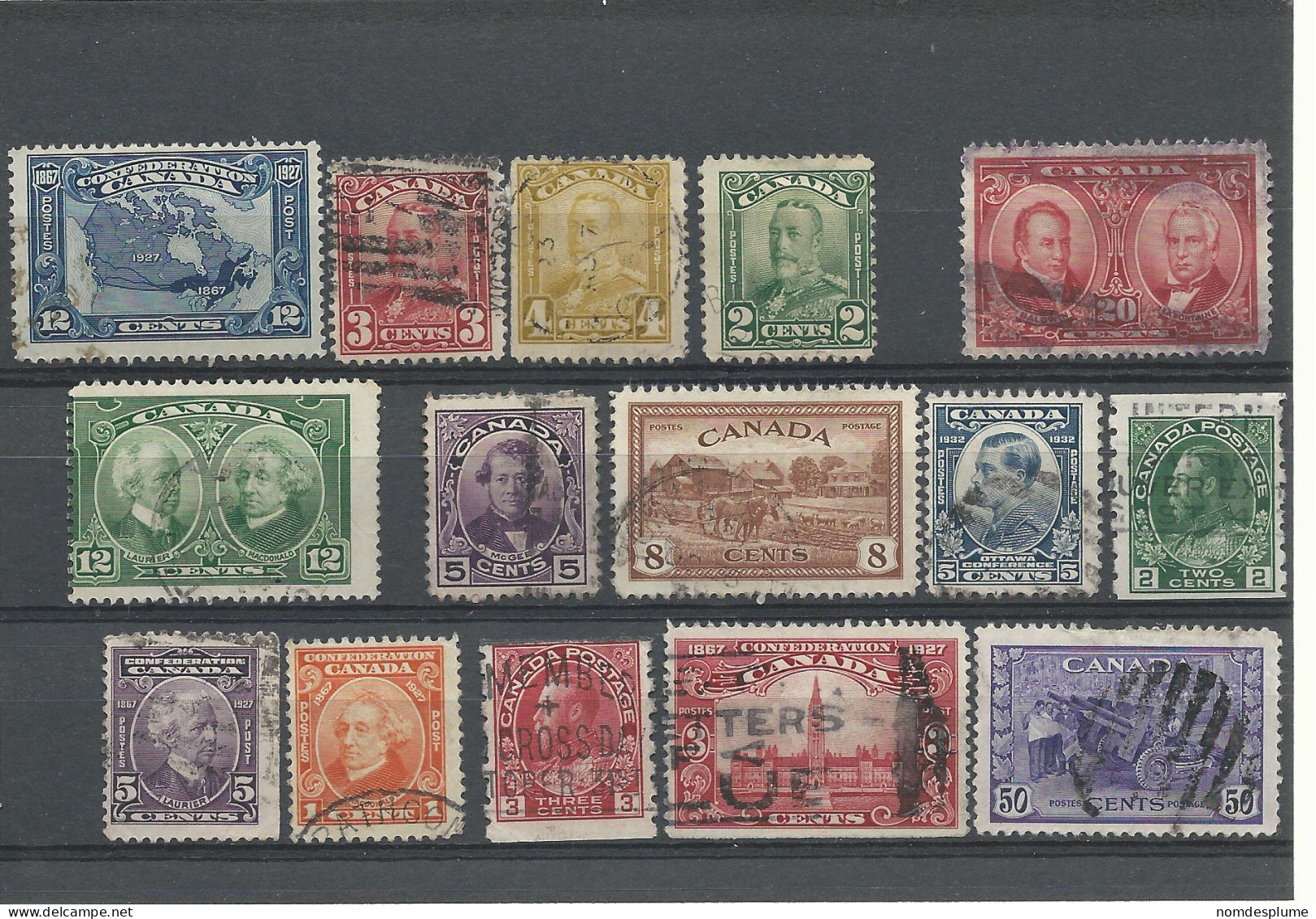 25777) Canada  Collection - Verzamelingen