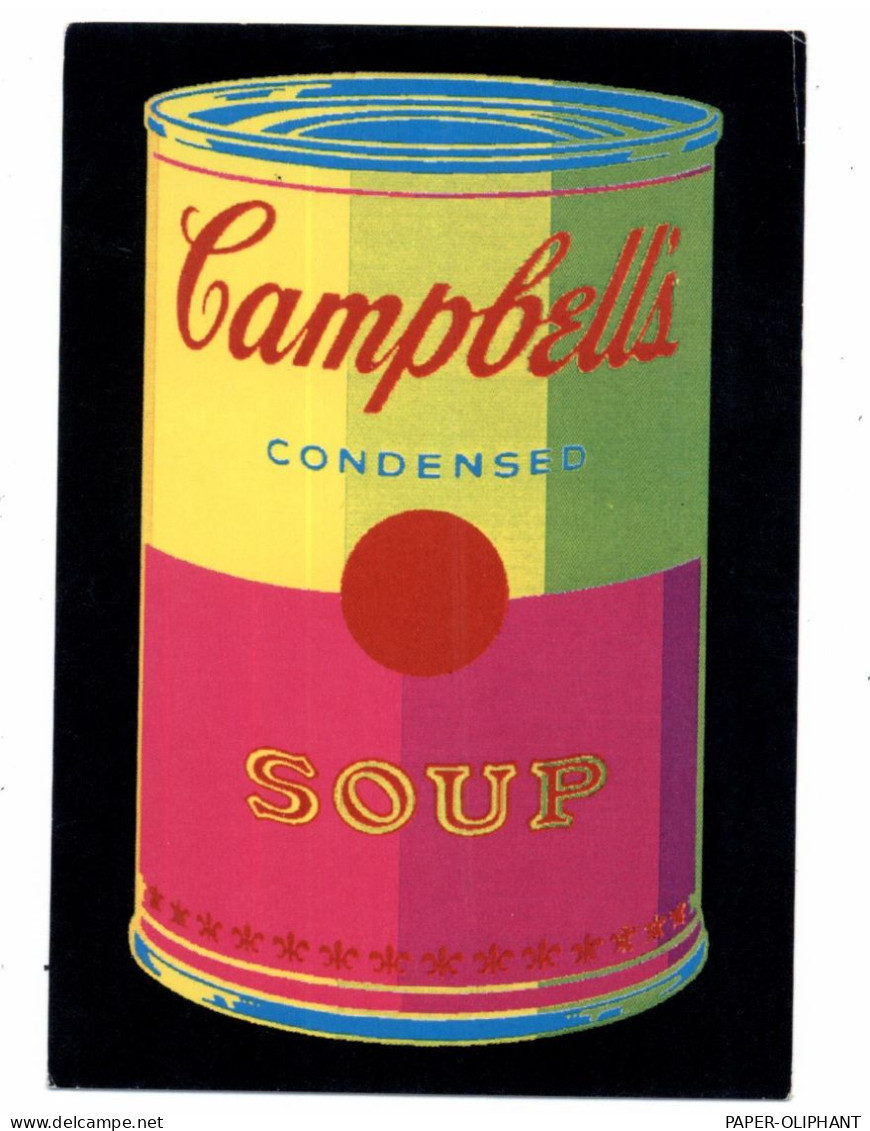 KÜNSTLER / Artist - ANDY WARHOL, "Campell's Soup" - Warhol, Andy